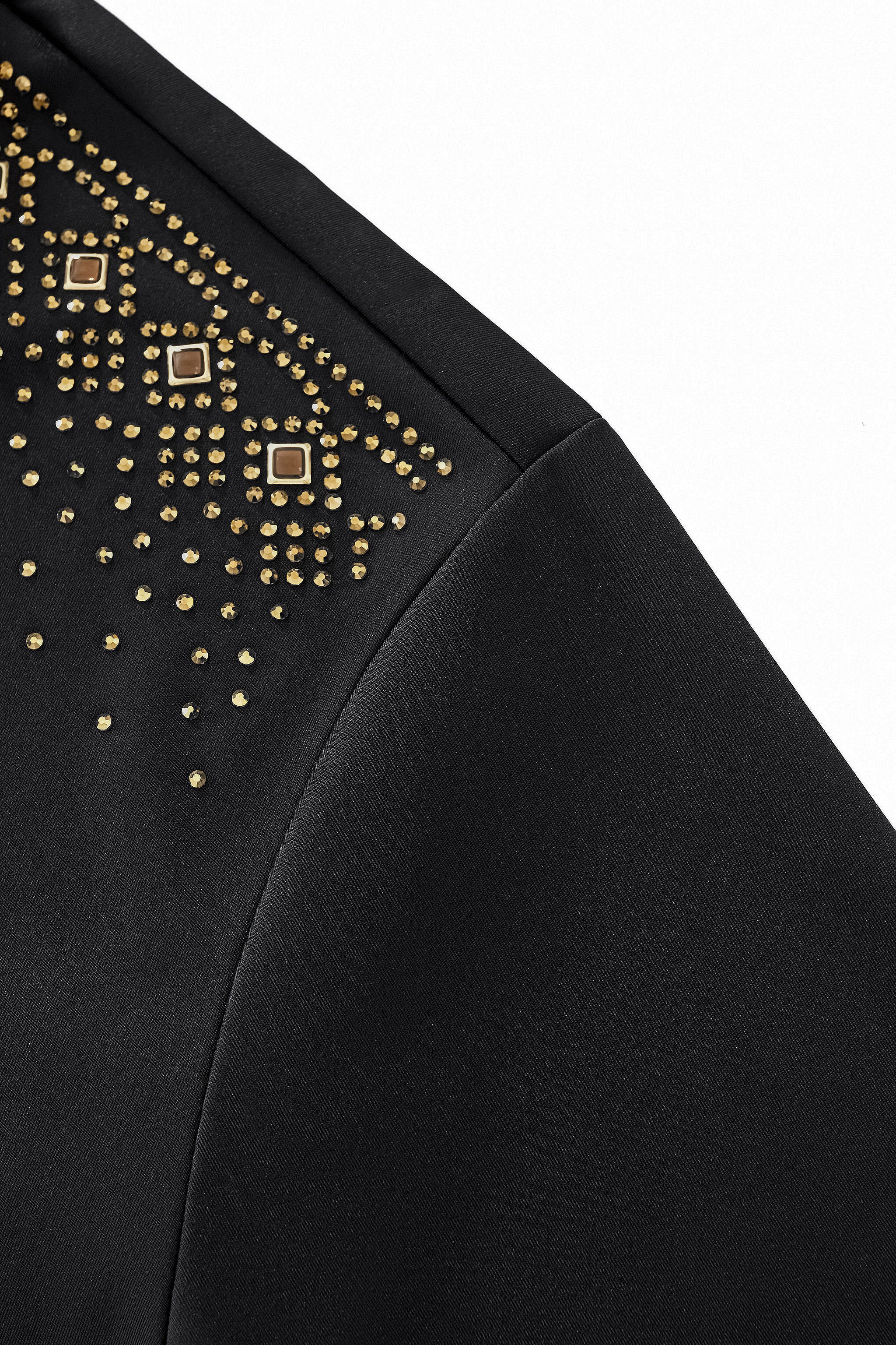 Lustre Trim Polo BLACK/GOLD - Image 4