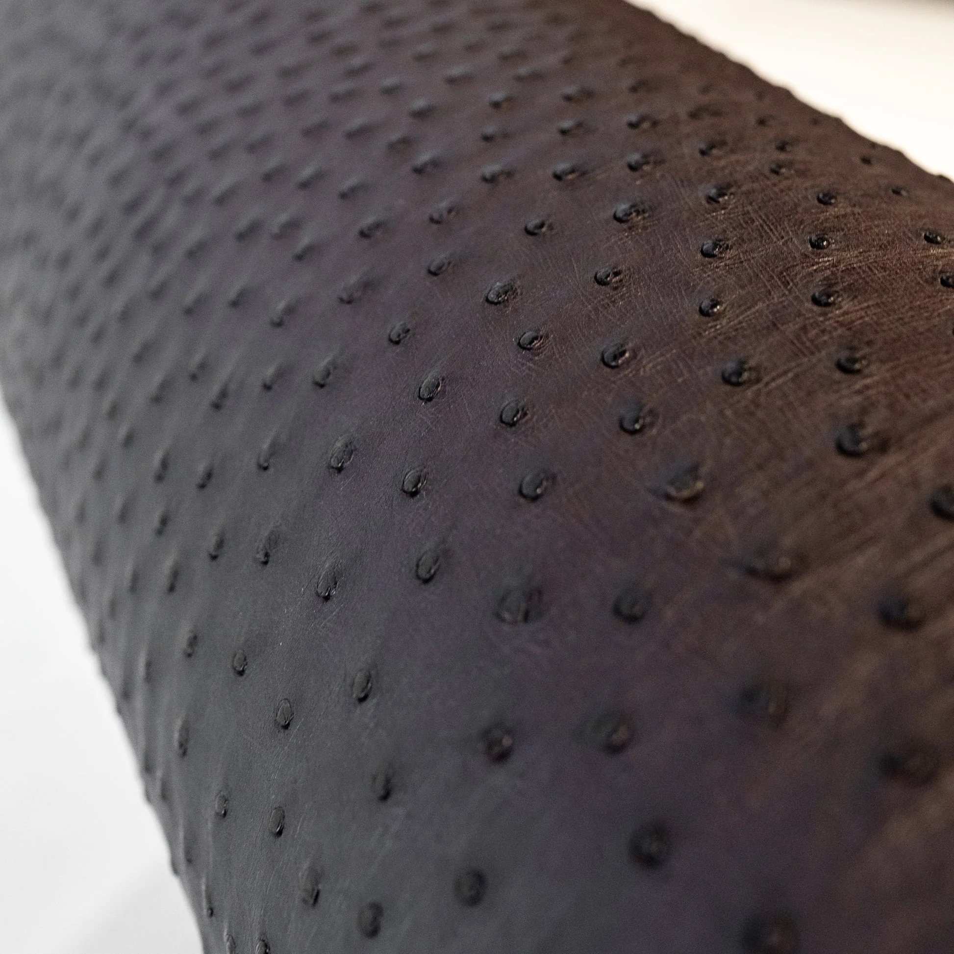 Marco Di Milano Salento Full Ostrich Quill Leather Lounge Chair - Image 3
