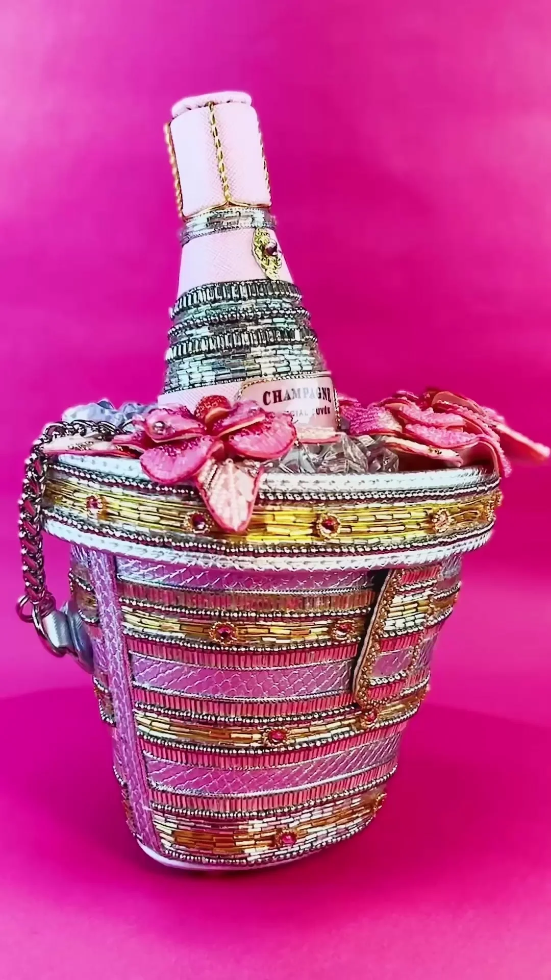 Mary Frances Champagne On Ice Handbag - Image 10