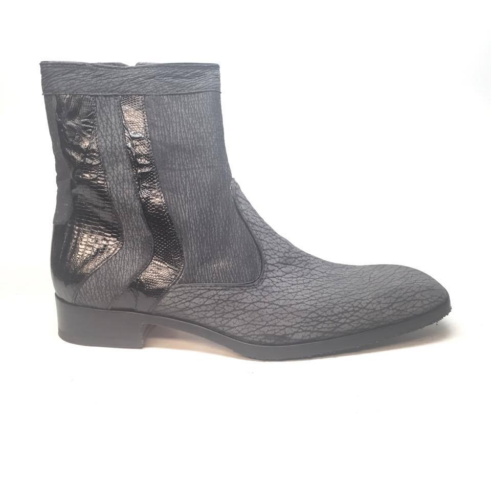 Mauri 2226 Sharkskin/Lizard Chelsea Boots - Image 5