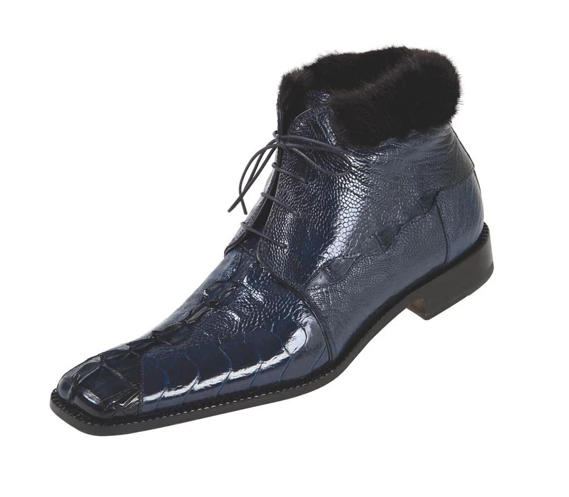 Mauri - 4409 Ostrich Leg/Hornback Tail Dress Boot - Image 2
