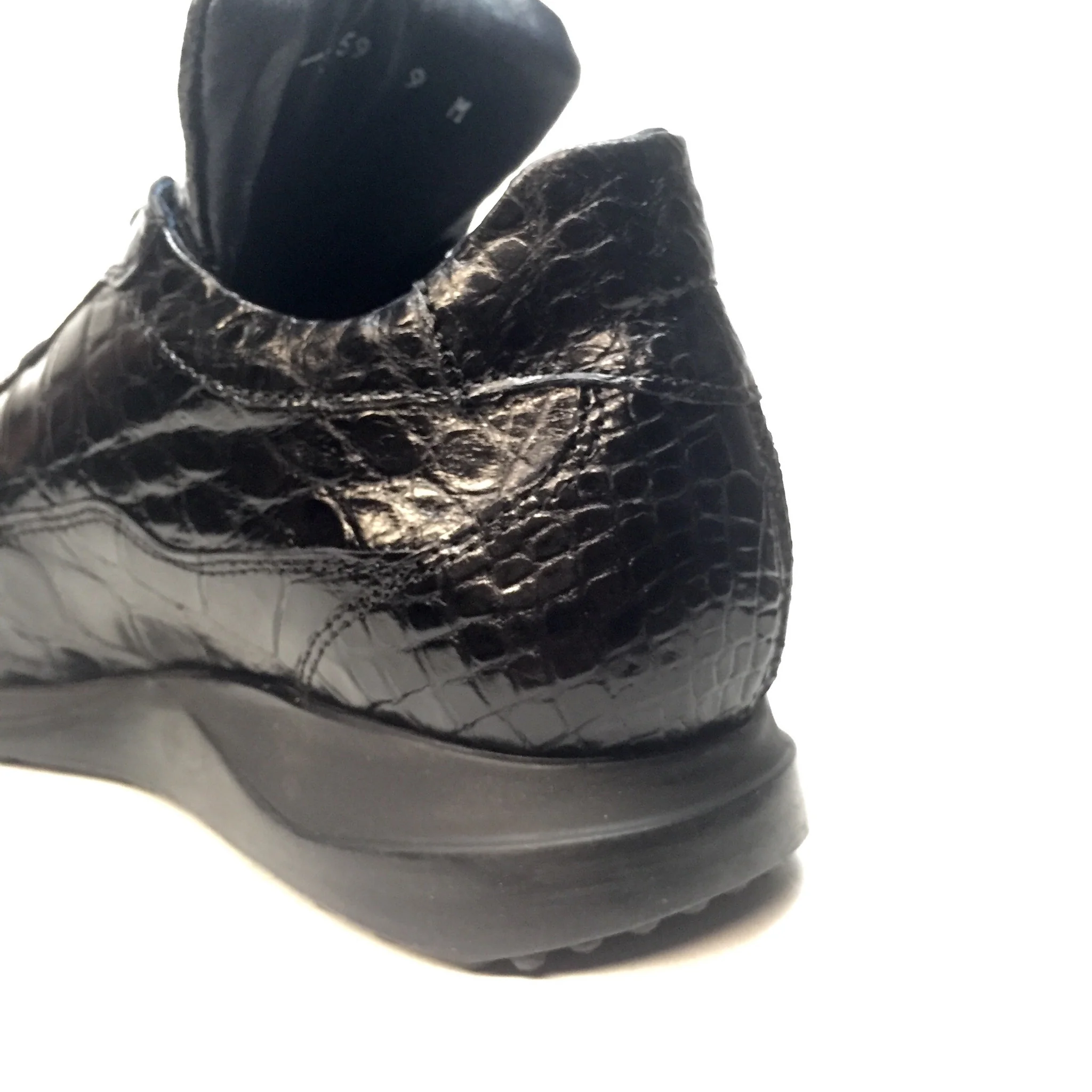 Mauri - 8814/3 All Over Alligator Lace Up Sneakers - Image 6