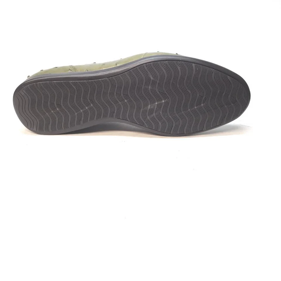 Mauri 9295/2 Brown/Green Ostrich/Nappa Lace-Up - Image 5