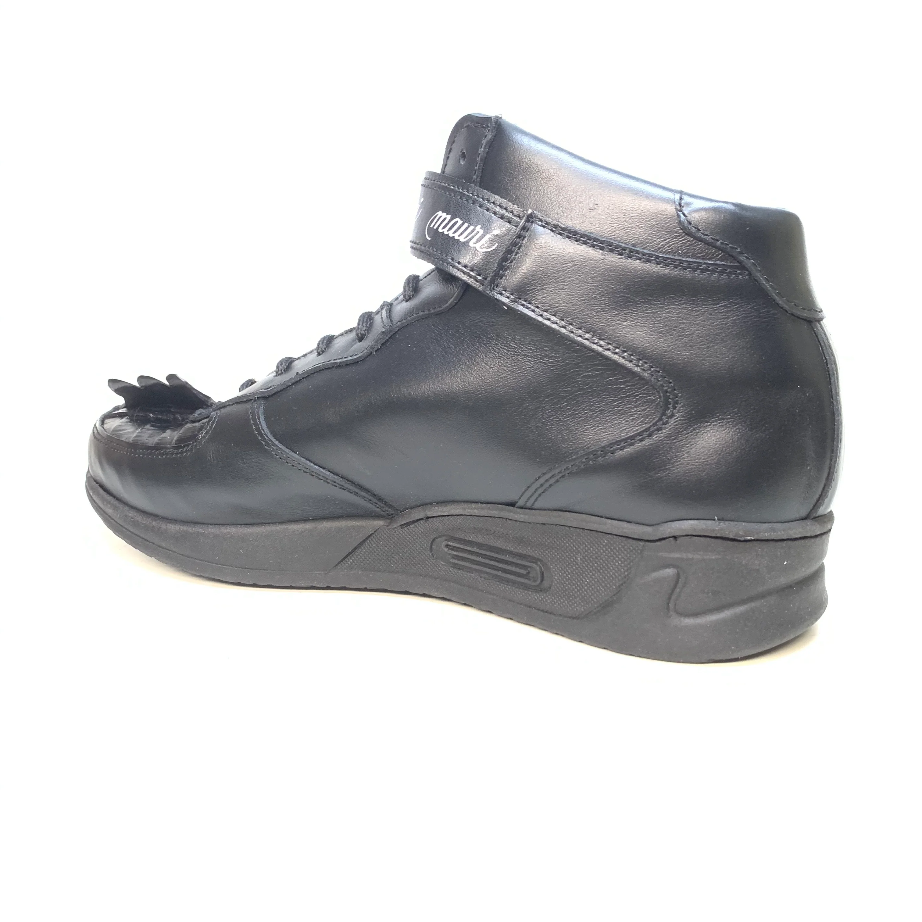 Mauri - M764 Black Crocodile Tail Sneakers - Image 3