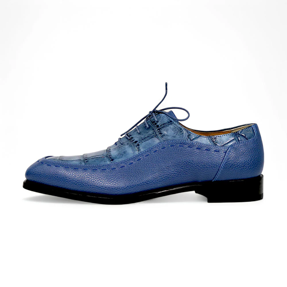 Mauri Metropolitan 1080 New Blue Time/Alligator Shoes - Image 3