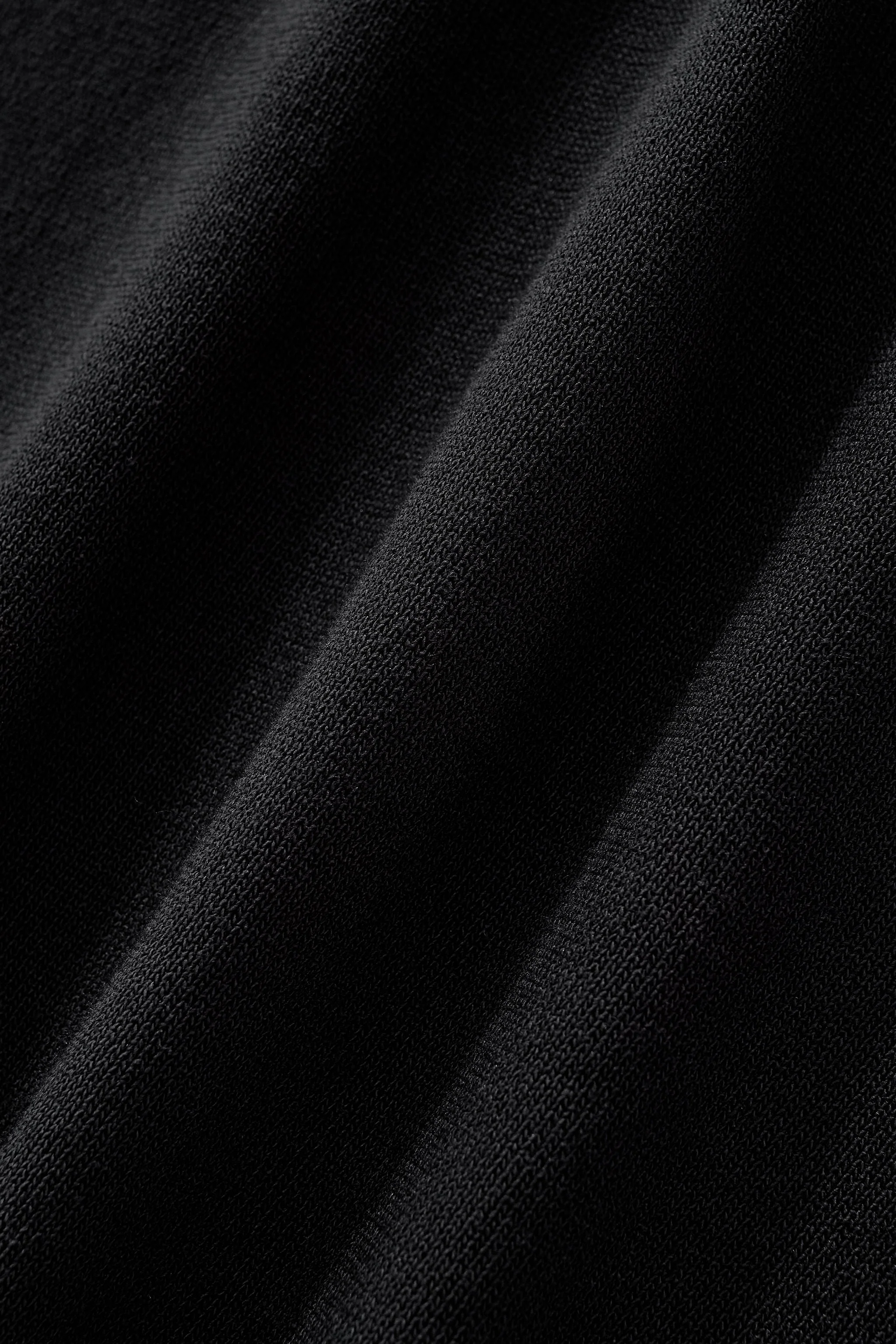 Monaco Trim Knit Tee BLACK - Image 9