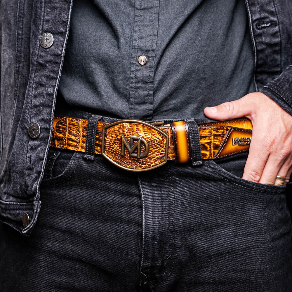Montana Belt Mustard Brown - Image 9