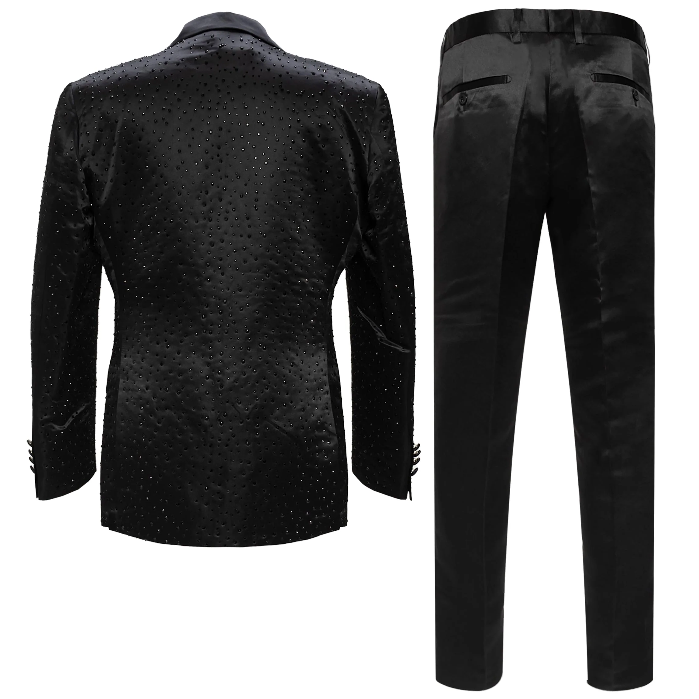 Nudie suit Set - BLACK/BLACK - Image 4