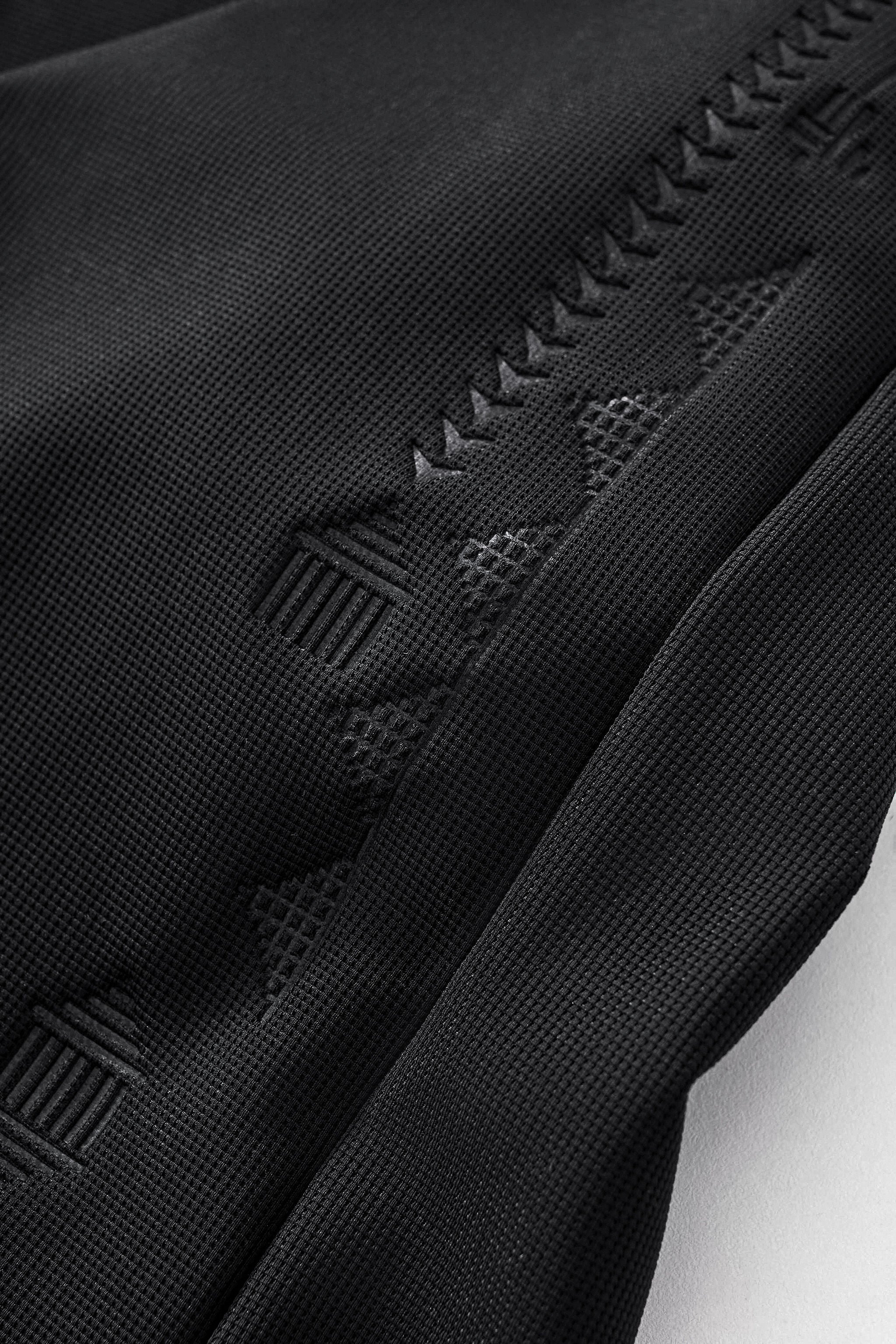 Ornate Trim Polo BLACK - Image 8