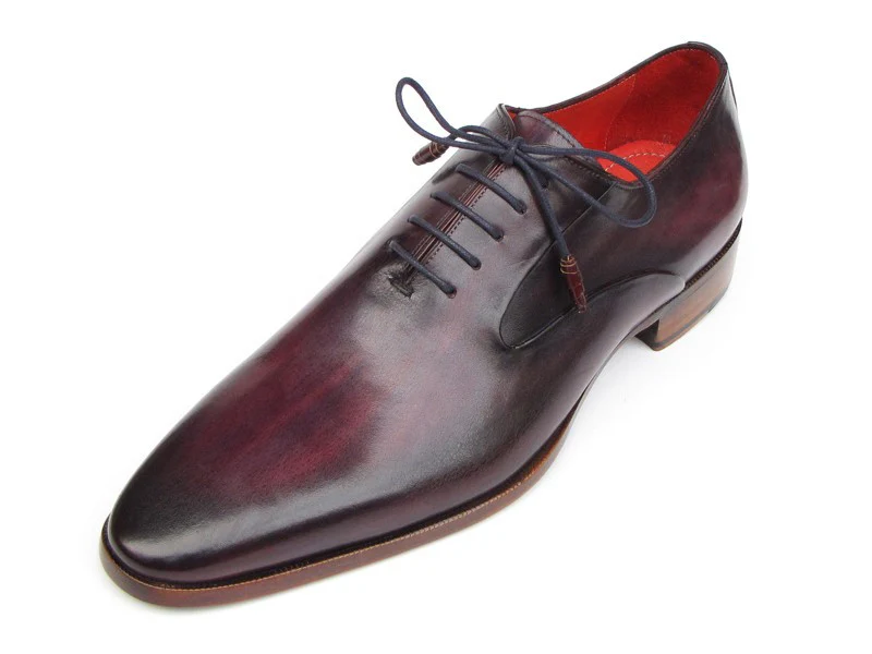 Paul Parkman Purple Plain Toe Oxfords Shoes - Image 7