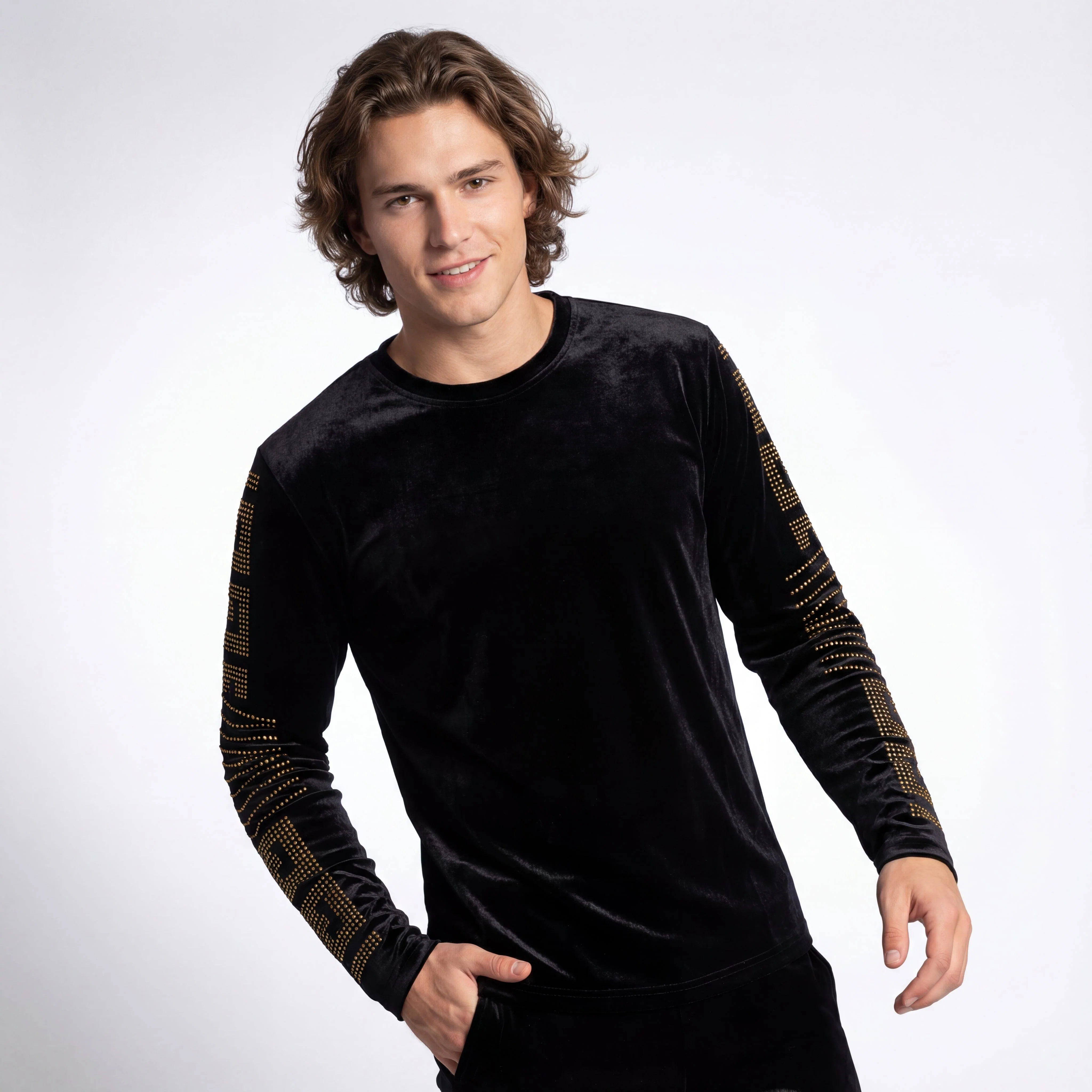 Road Ahead LS shirt - Century Penthouse BLACK/GOLD - Image 2