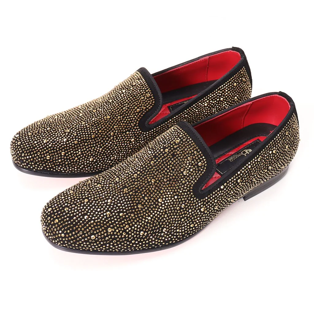 Rocky Road Loafers BLACK/GOLD - Image 2