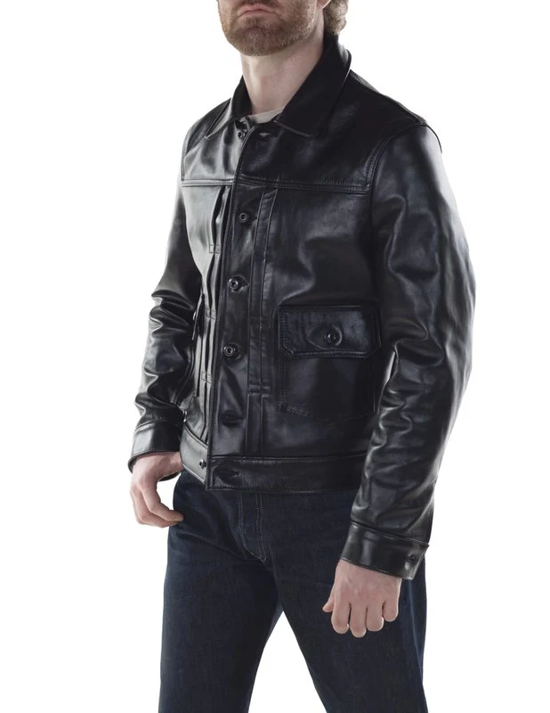 Schott P620H Men's Horsehide Mechanic's Jacket - Image 6