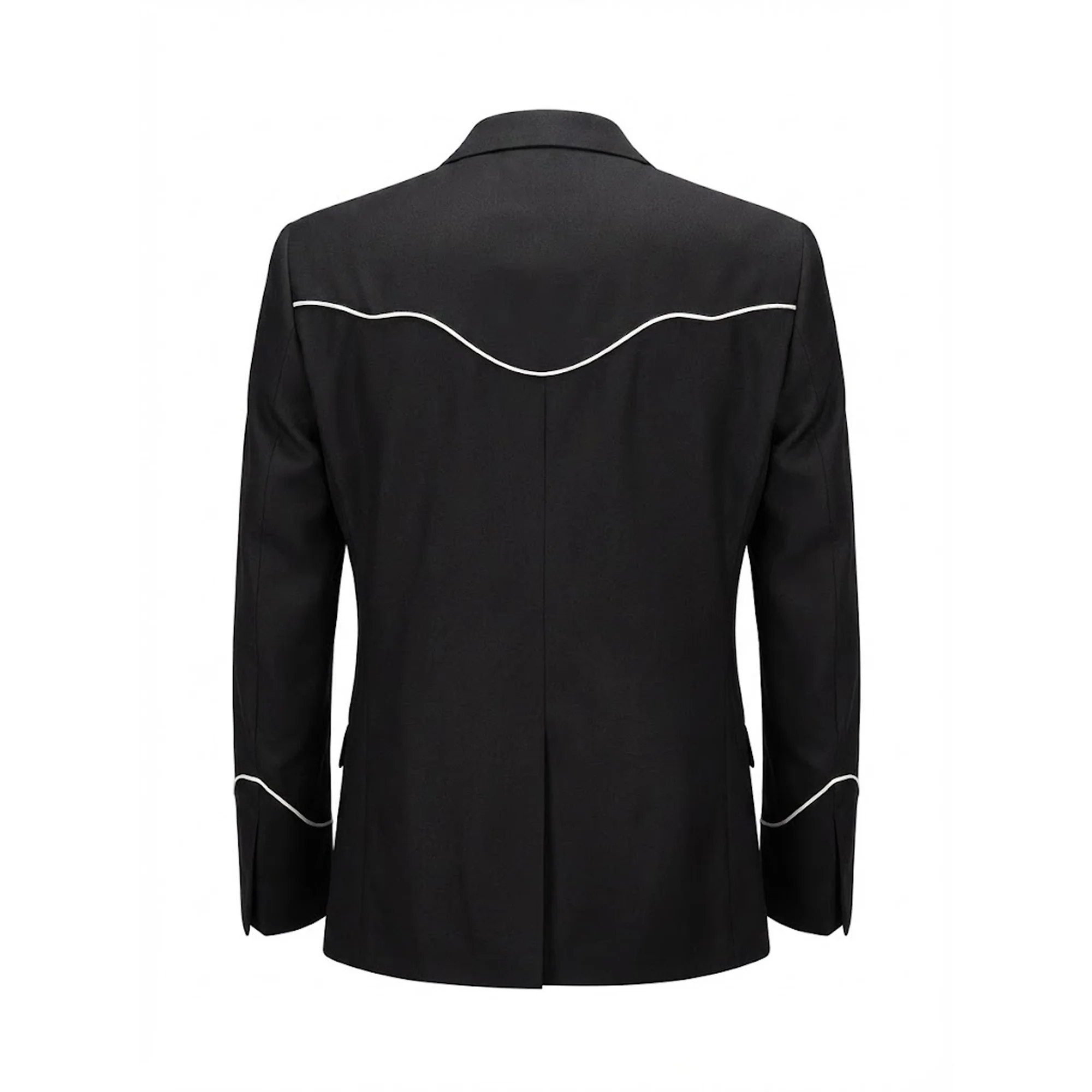 Scully Men's Black Western Blazer - Image 2