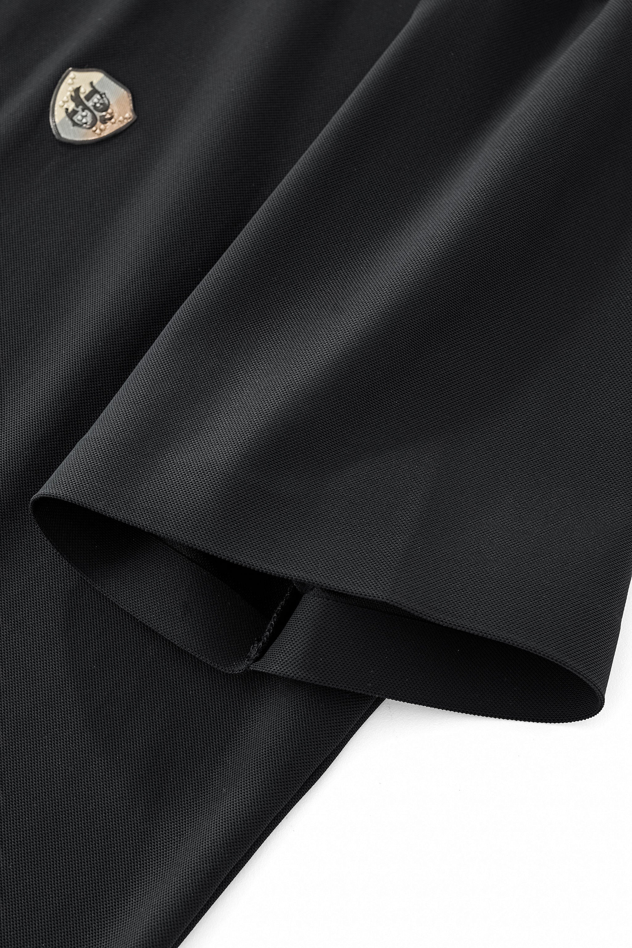 Signature Trim Performance Polo – El Baron BLACK - Image 7