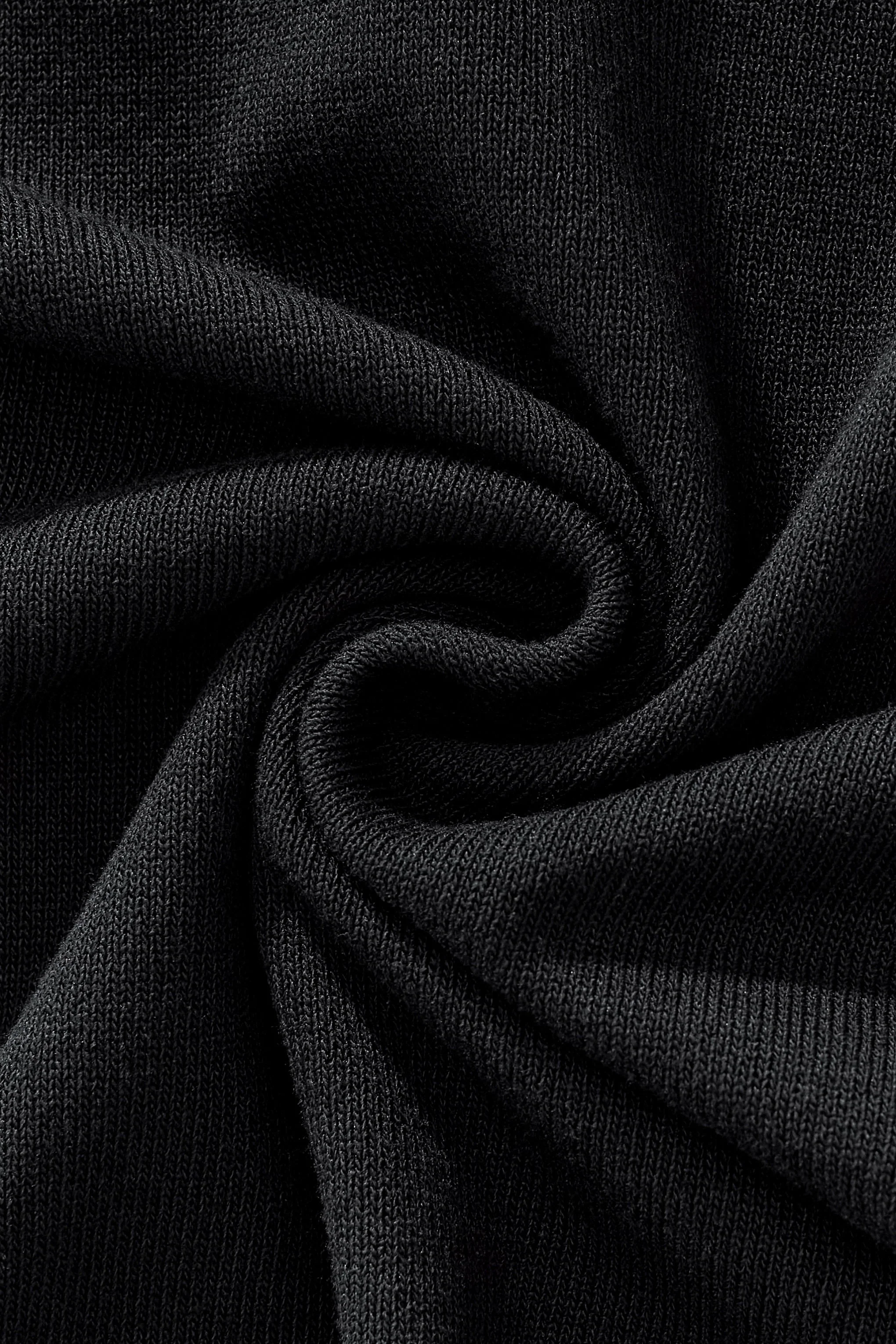 Strato Trim Tee BLACK - Image 6