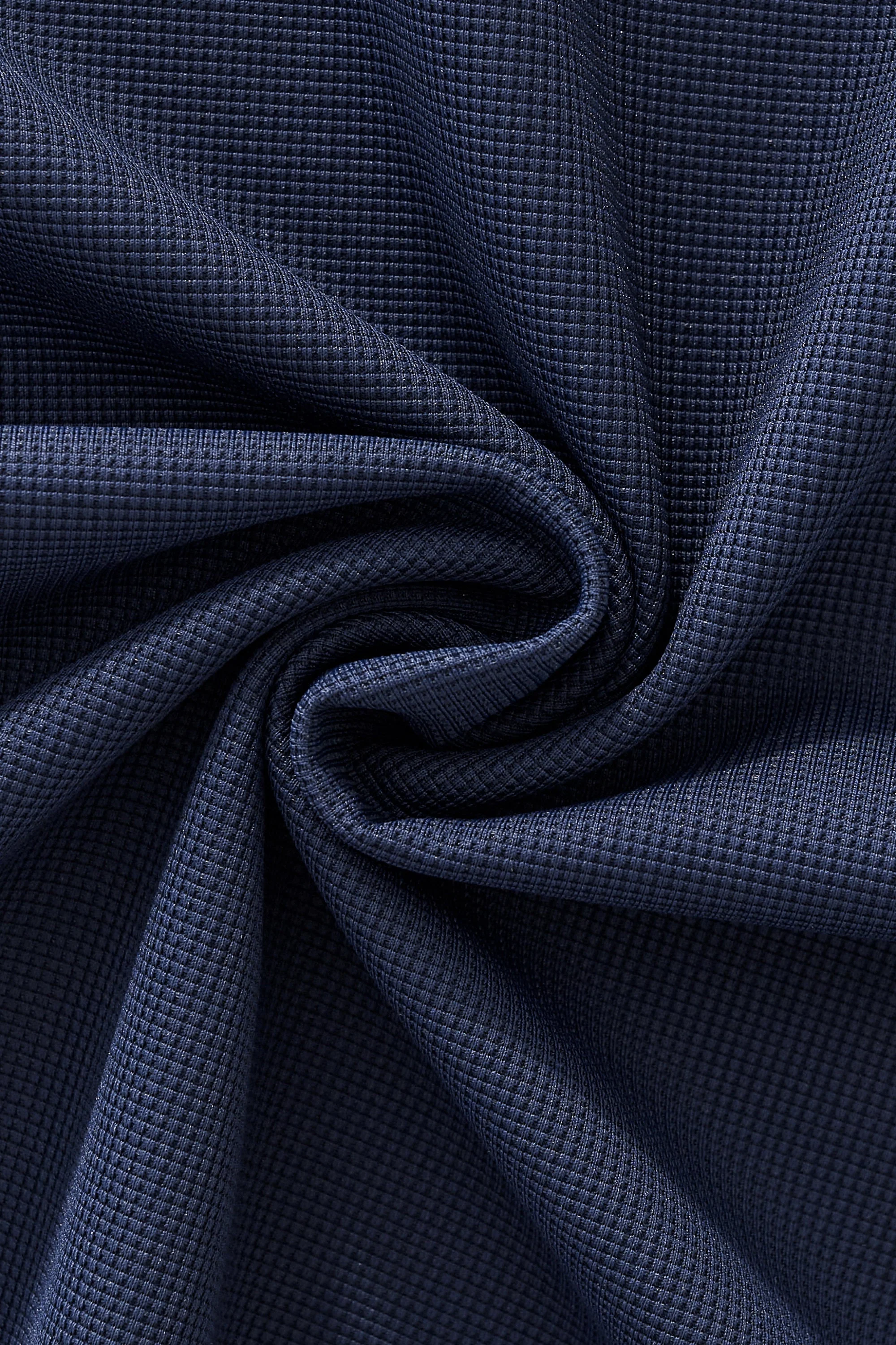 Stride Contrast Collar Polo NAVY - Image 6