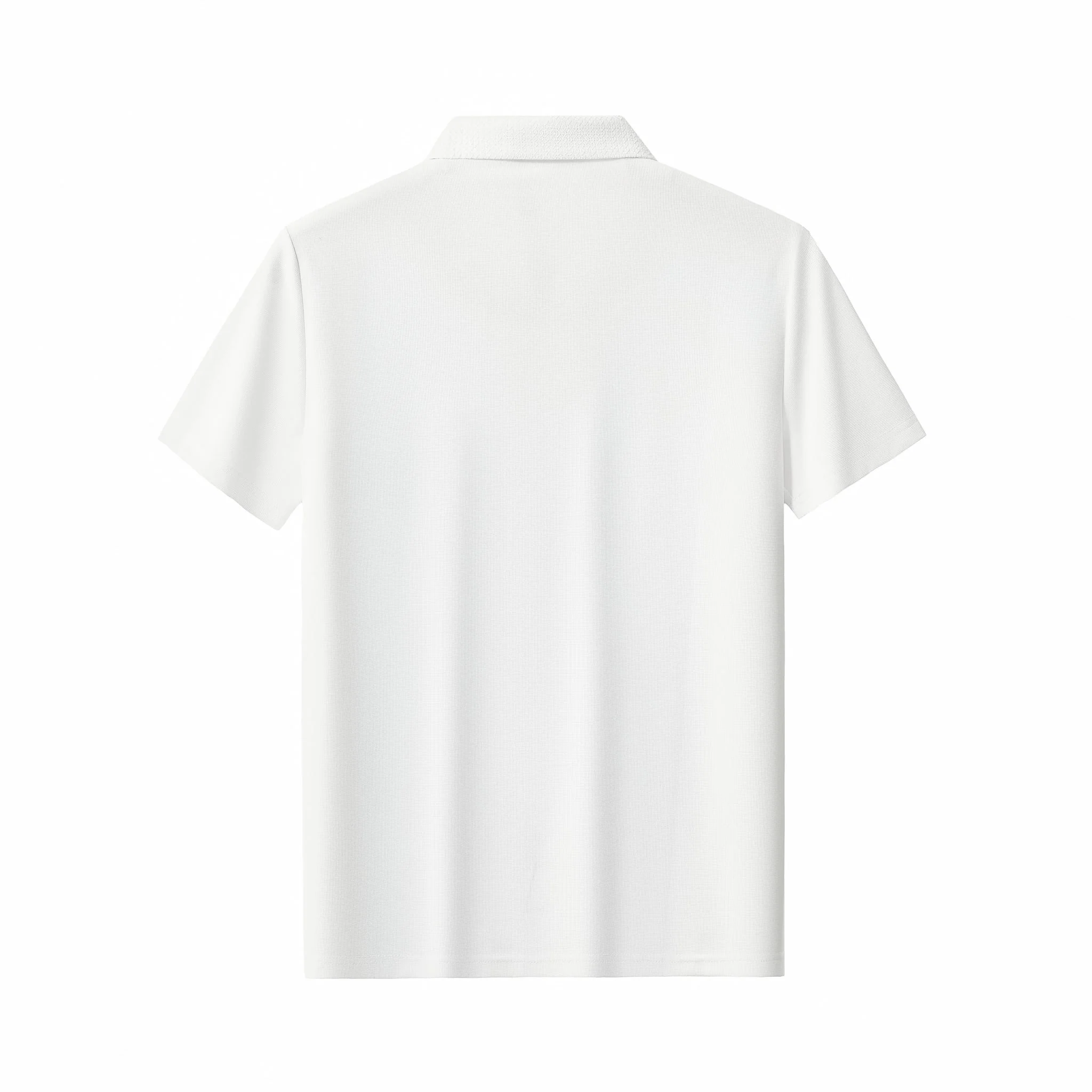 Stride Contrast Collar Polo WHITE - Image 2