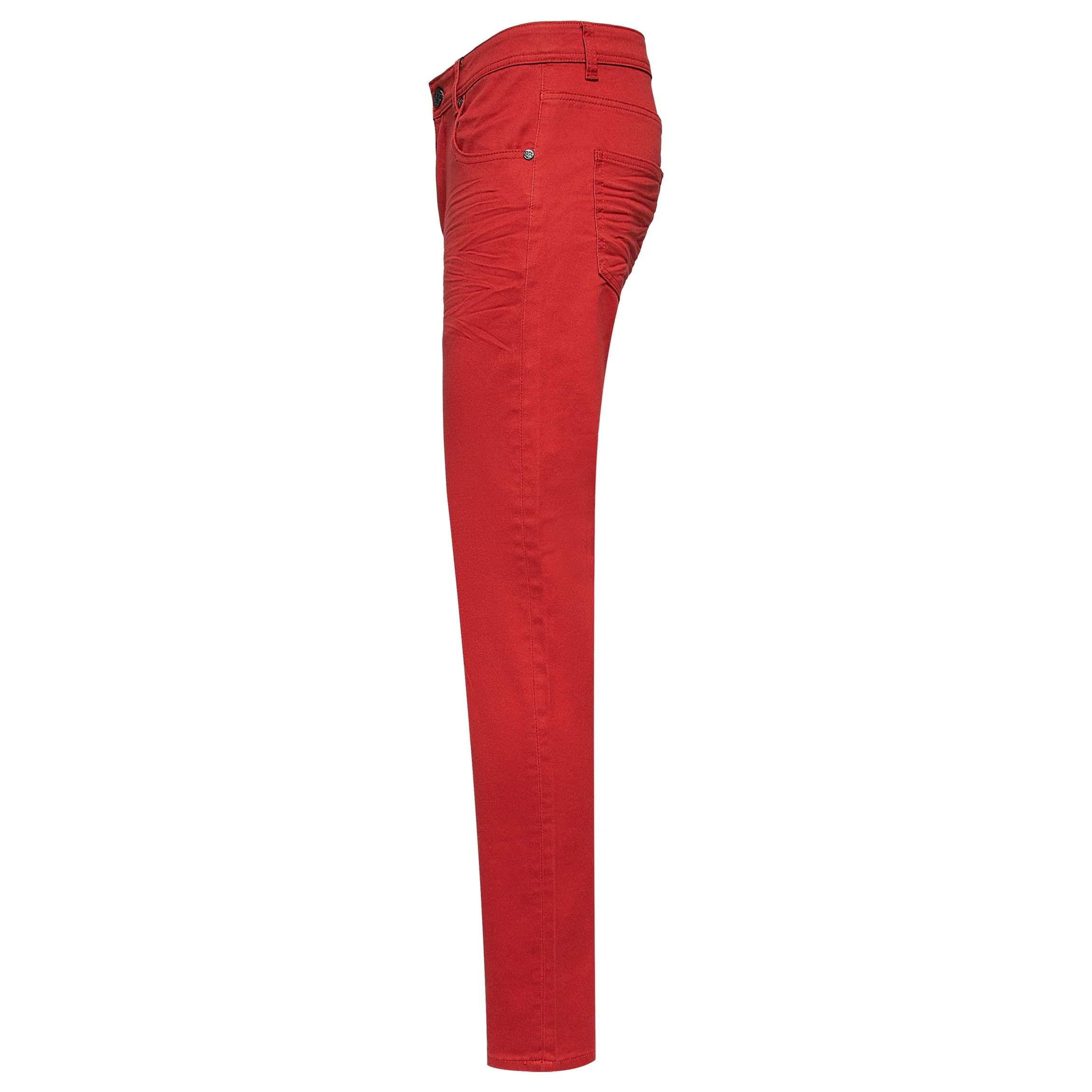 Style Staple Jeans  RED - Image 3