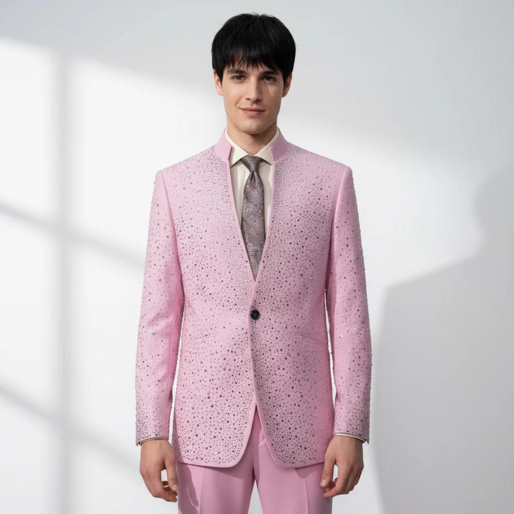 Supreme Reign suit pink/white - Image 2