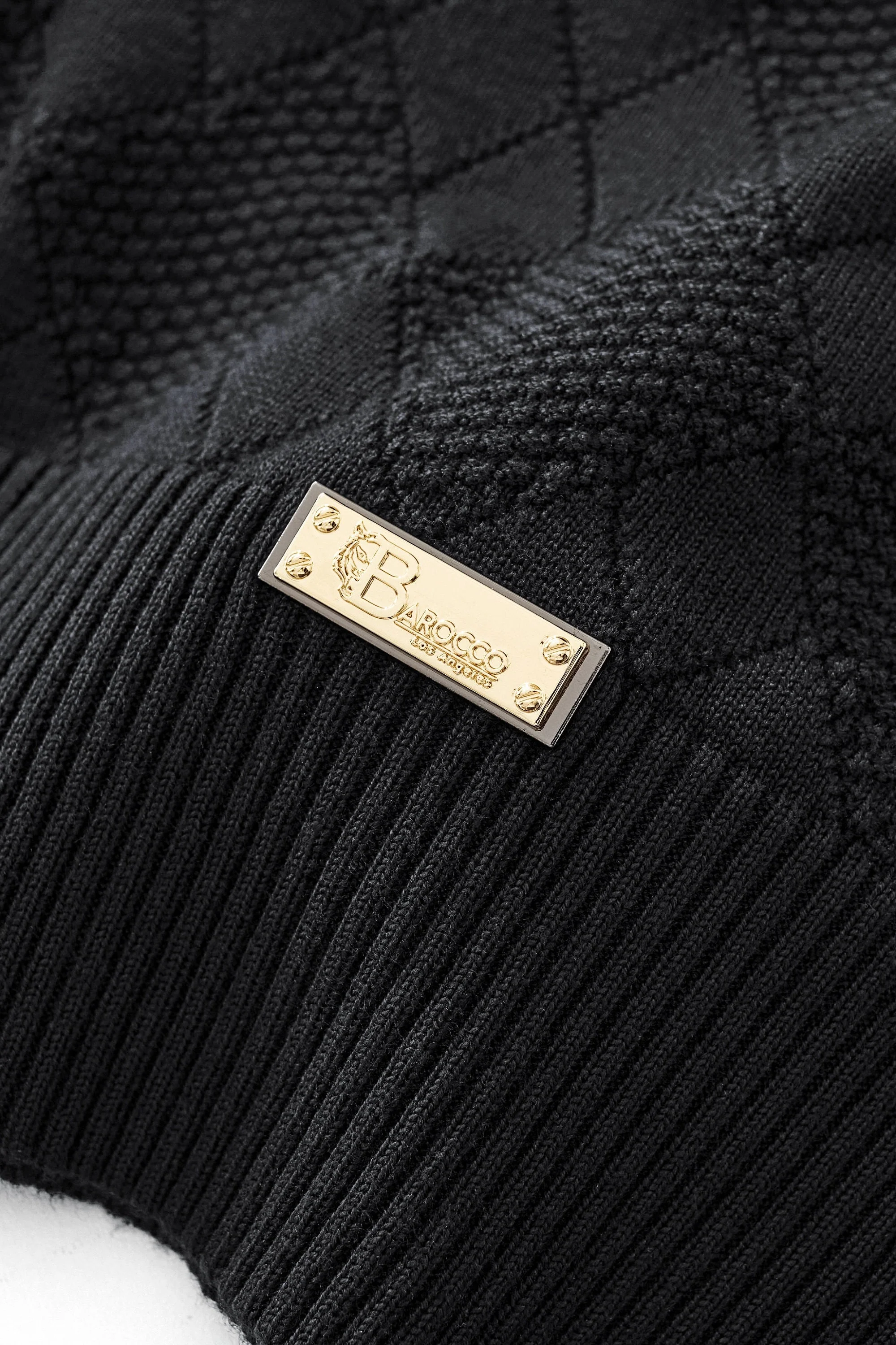 Textura Diamond Knit LS BLACK - Image 7