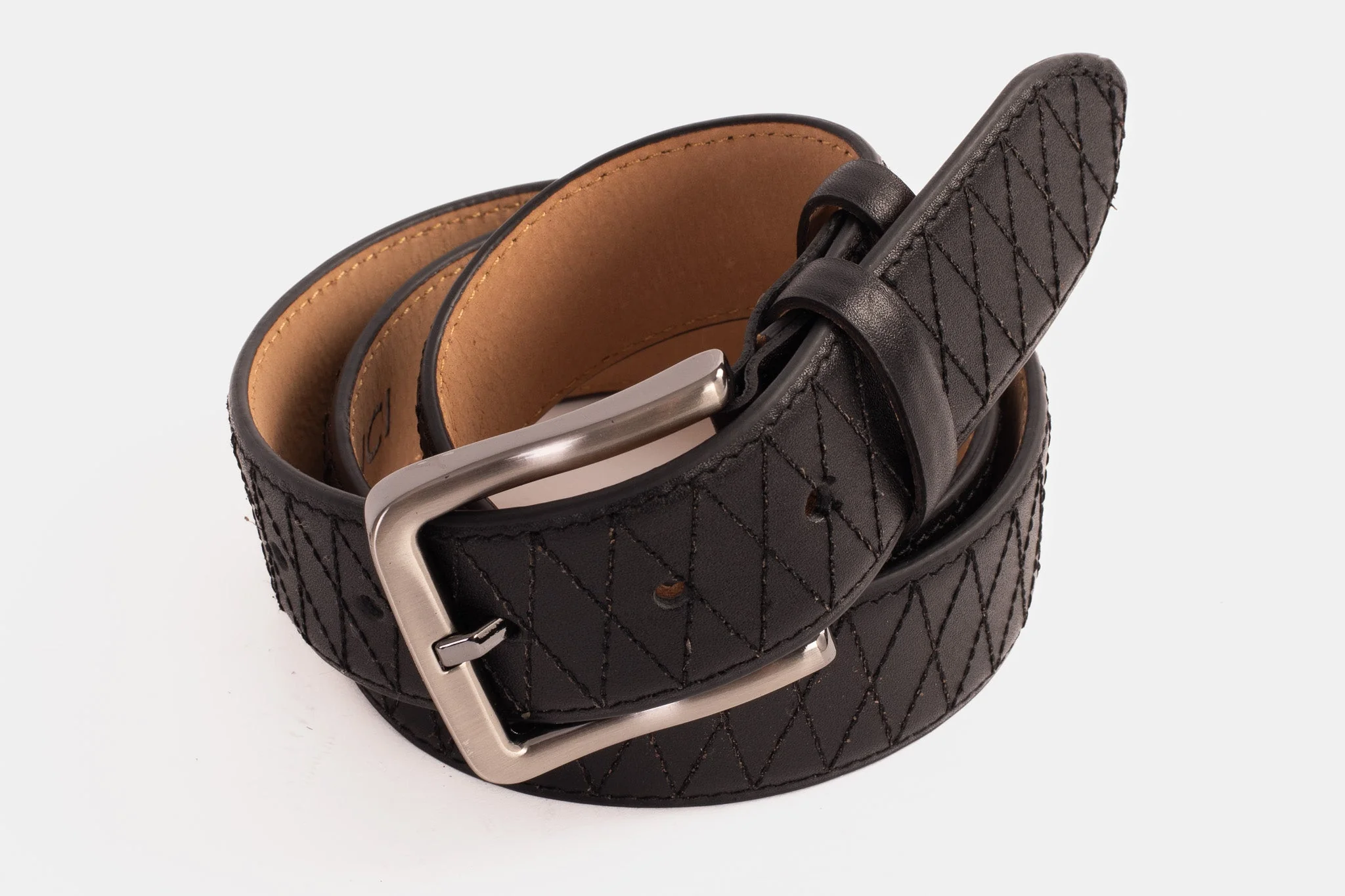 The Adler Black Leather Belt - Image 8