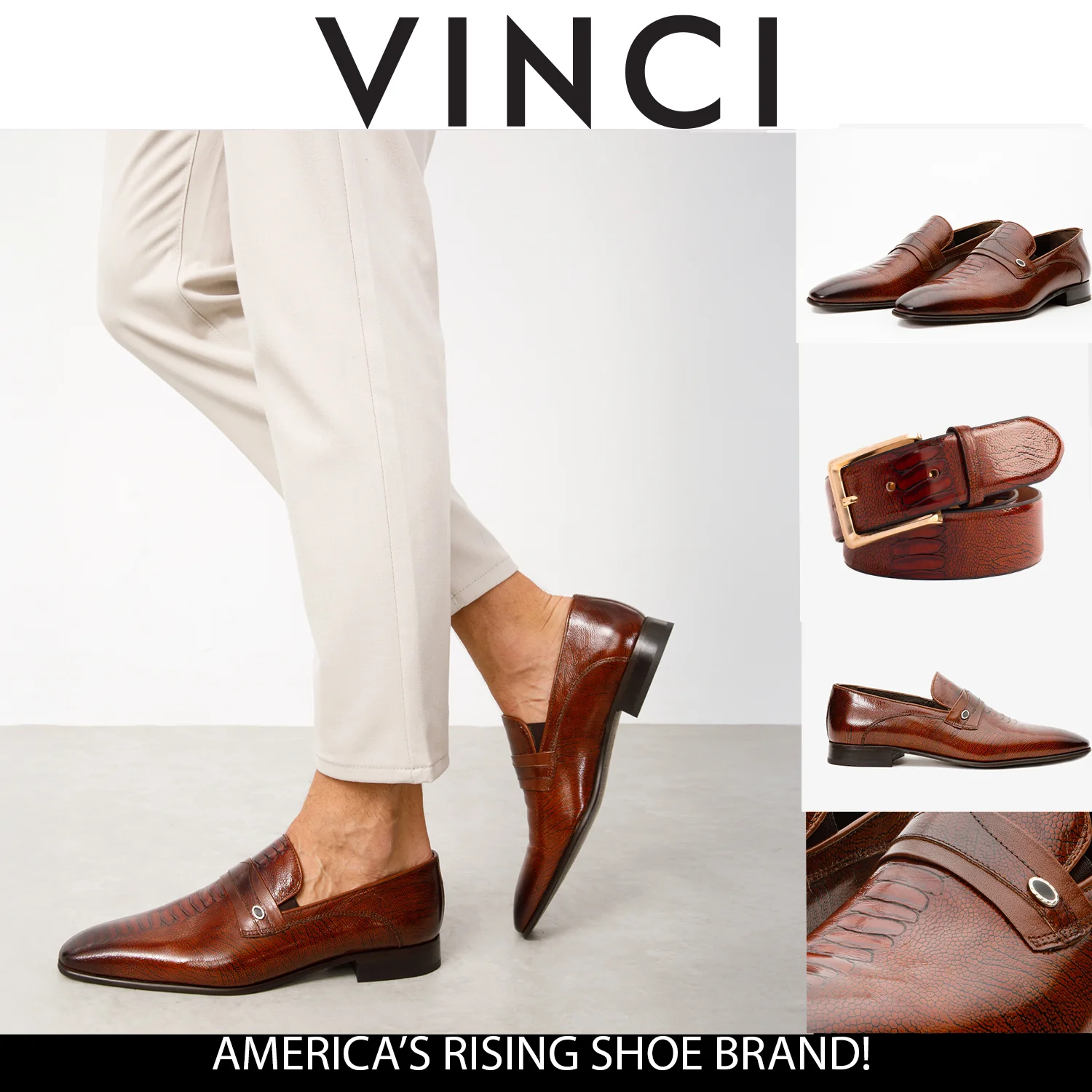 The Bangkok Tan Penny Loafer Men Shoe - Image 3