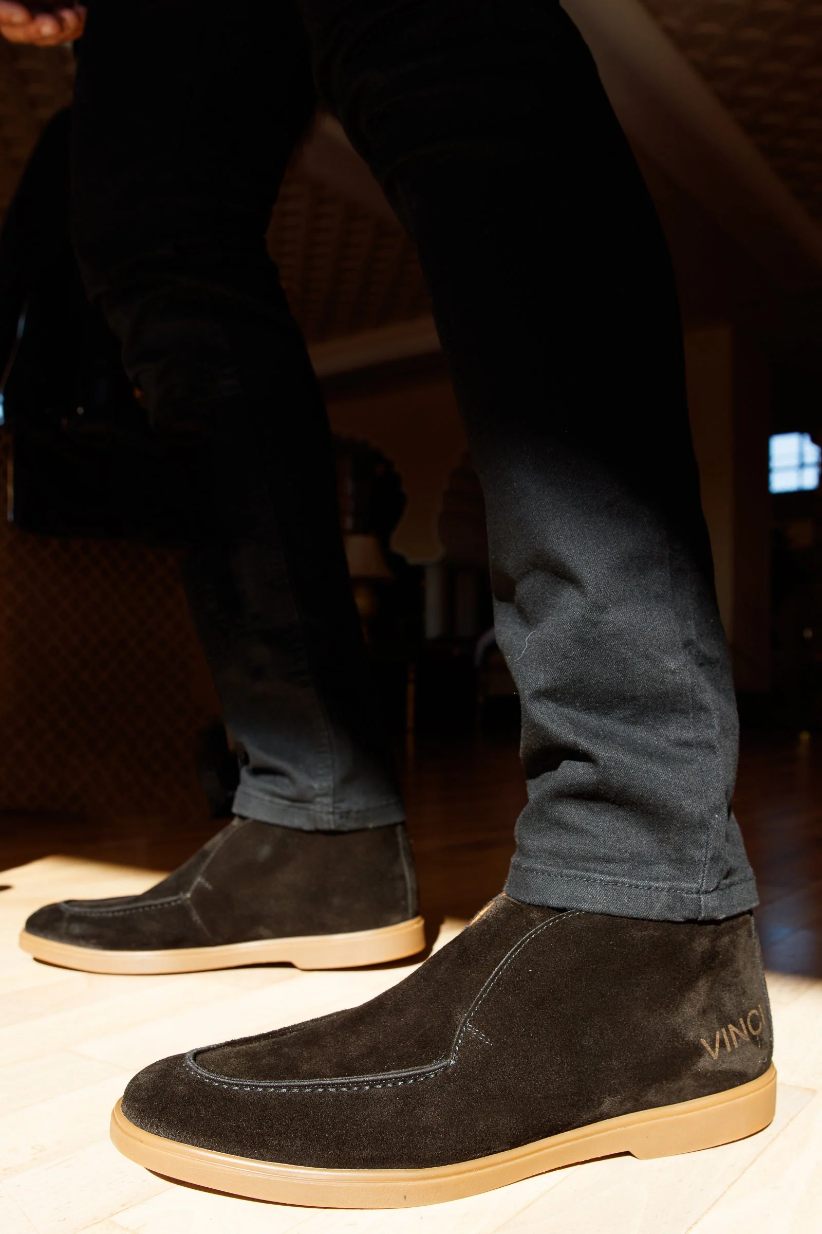 The Belek Black Open Walk Suede Leather Men Boot Final Sale! - Image 7