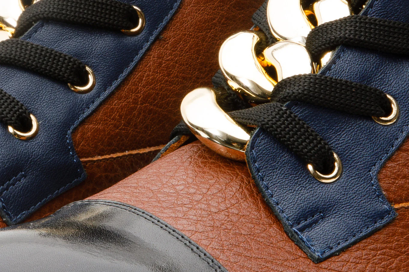 The Belgrad Brown  Leather Lace-Up Ankle Women Boot With a Side Zipper Final Sale! - Image 6