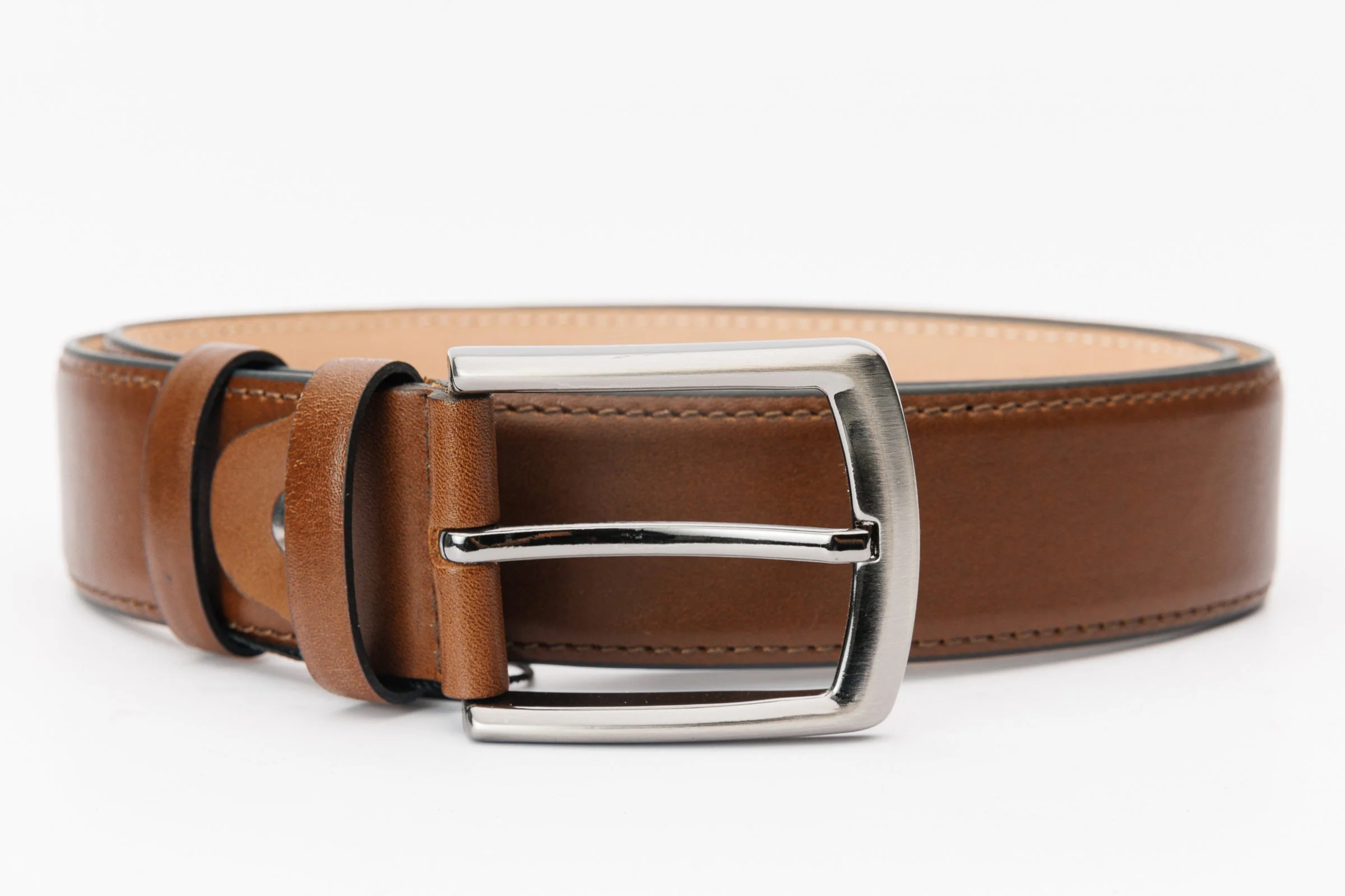 The Bogota Brown Calfskin Belt - Image 8