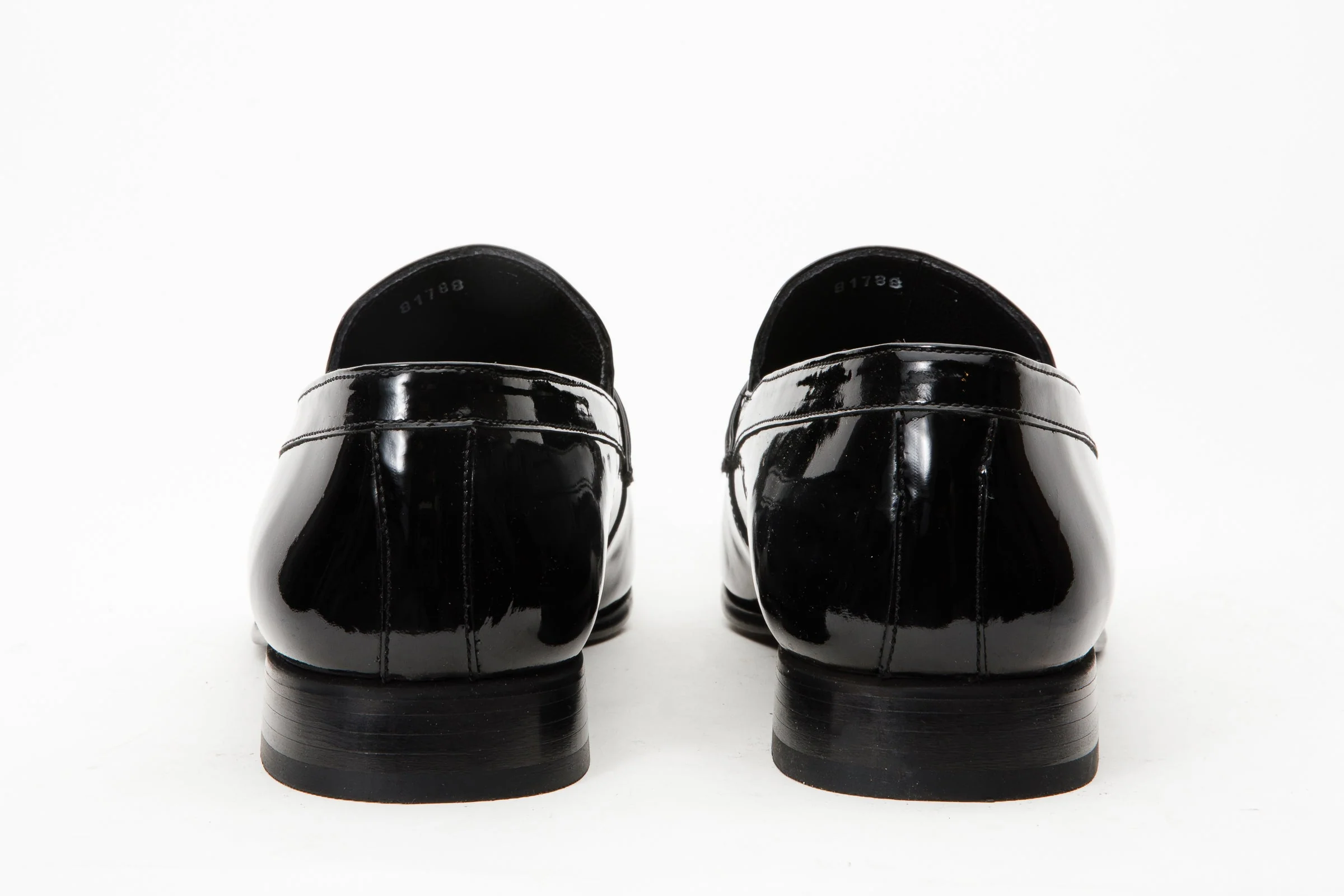 The Dodoma Black Patent  Leather Loafer Men Shoe - Image 4