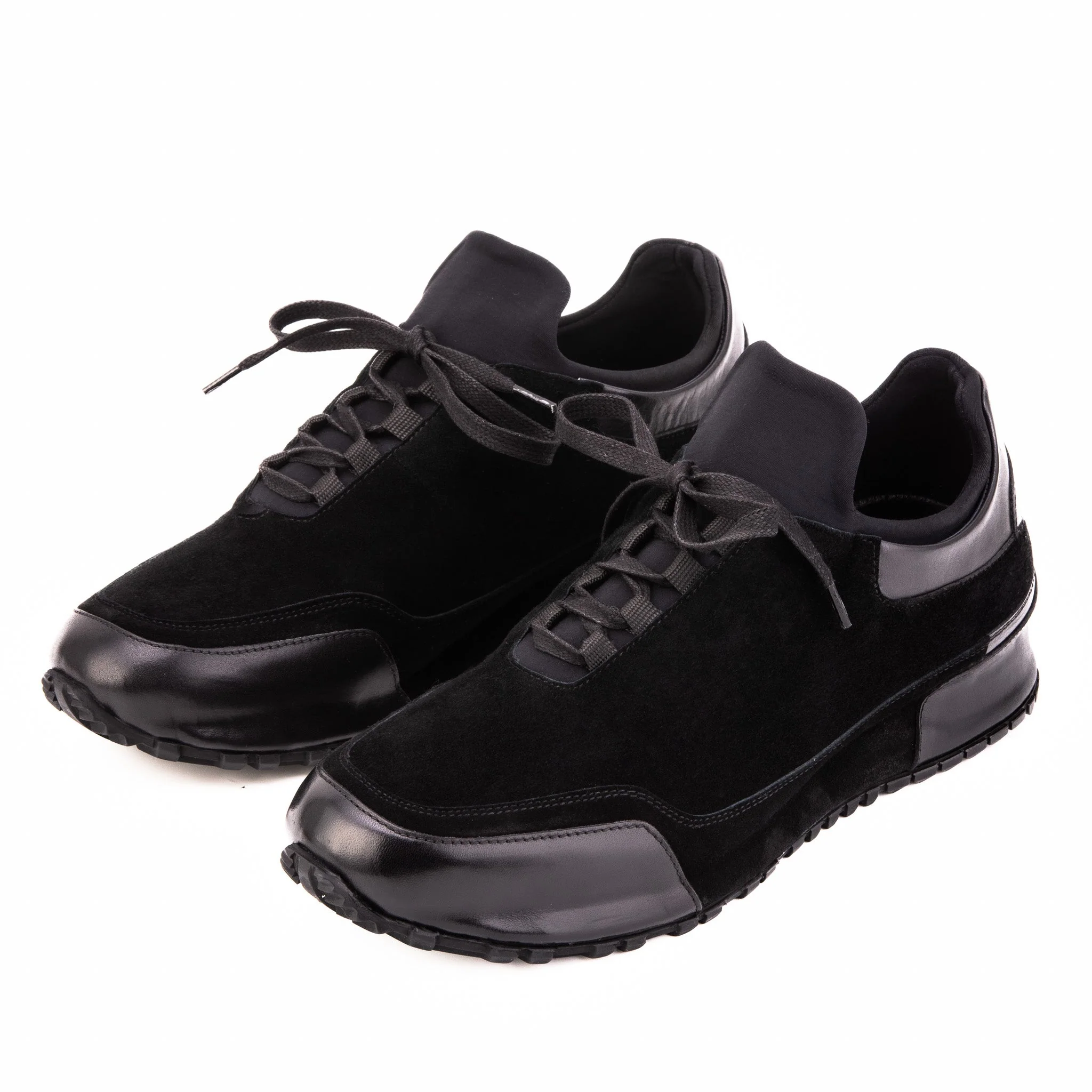 The Hudson Black Suede Men Sneaker - Image 6