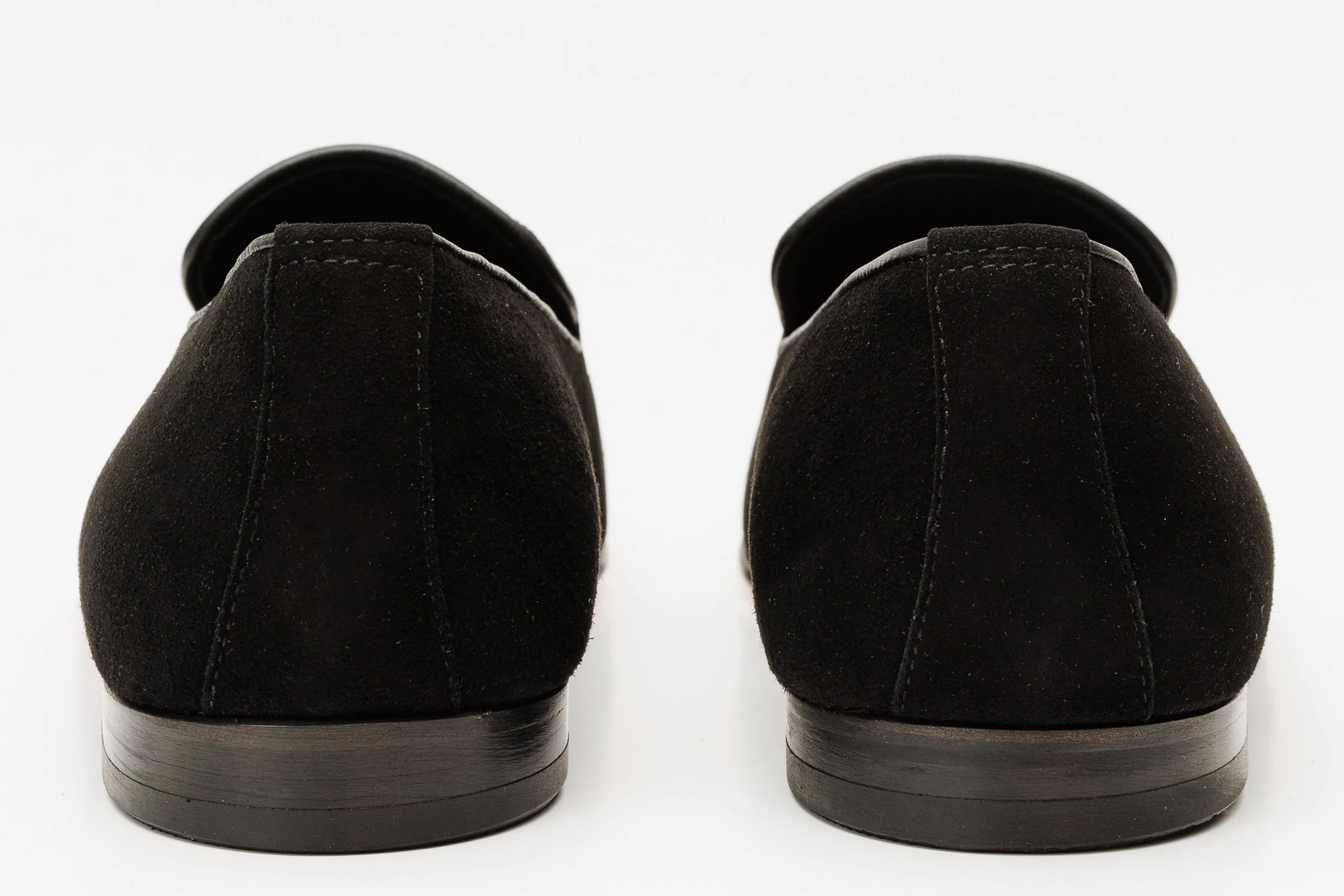 The Lazio Shoe Black Suede Slip-on Loafer Men Shoe - Image 4