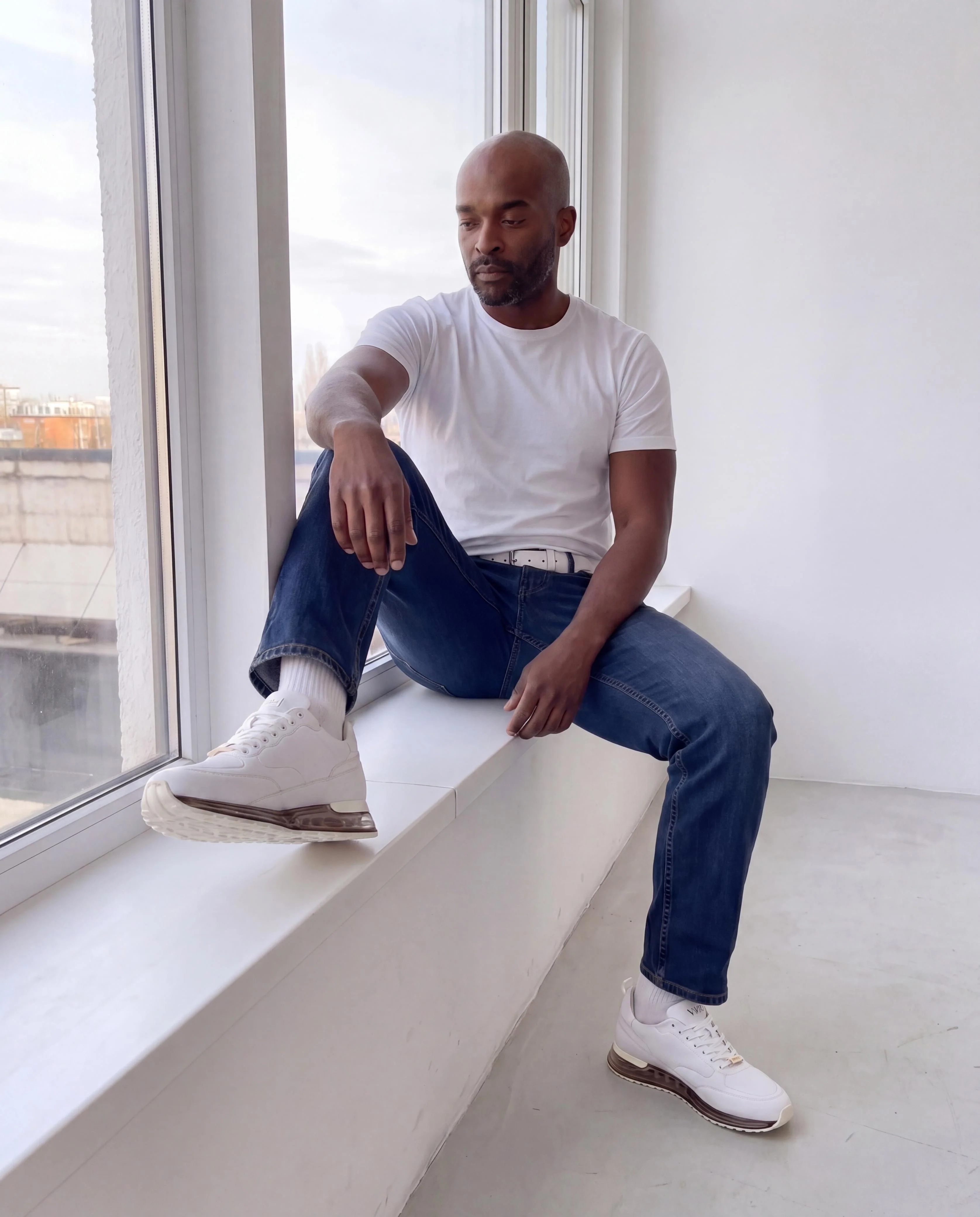 The Lexington White Men Sneaker - Image 16
