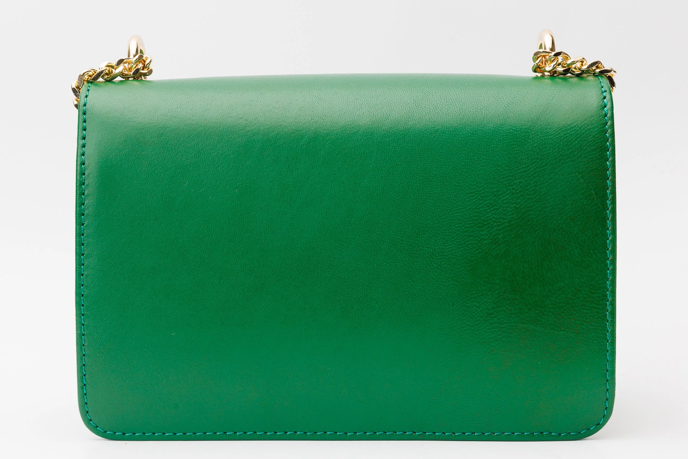 The Maneadero Green Leather Handbag - Image 4