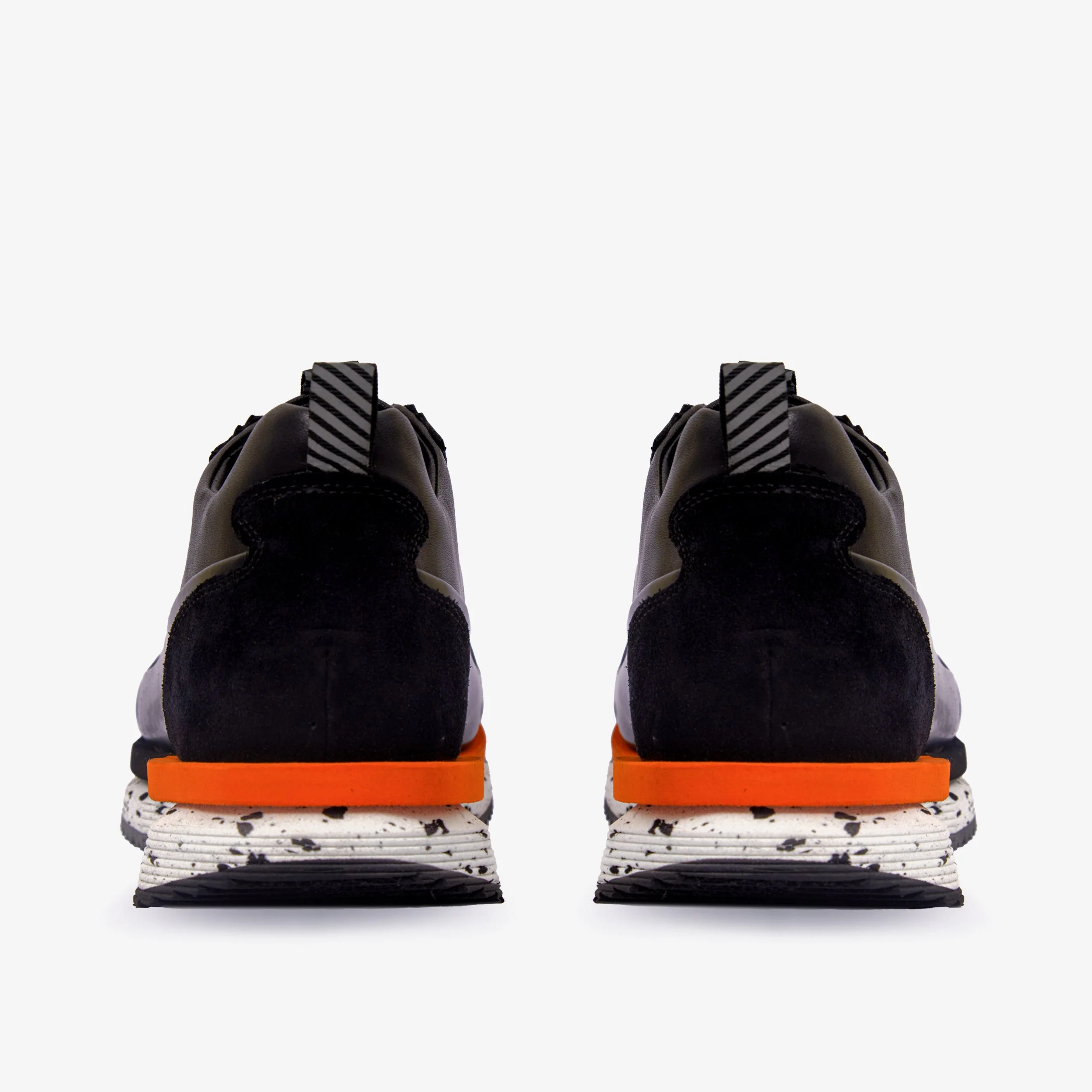 The Milford  Black  Leather Men Sneaker - Image 5