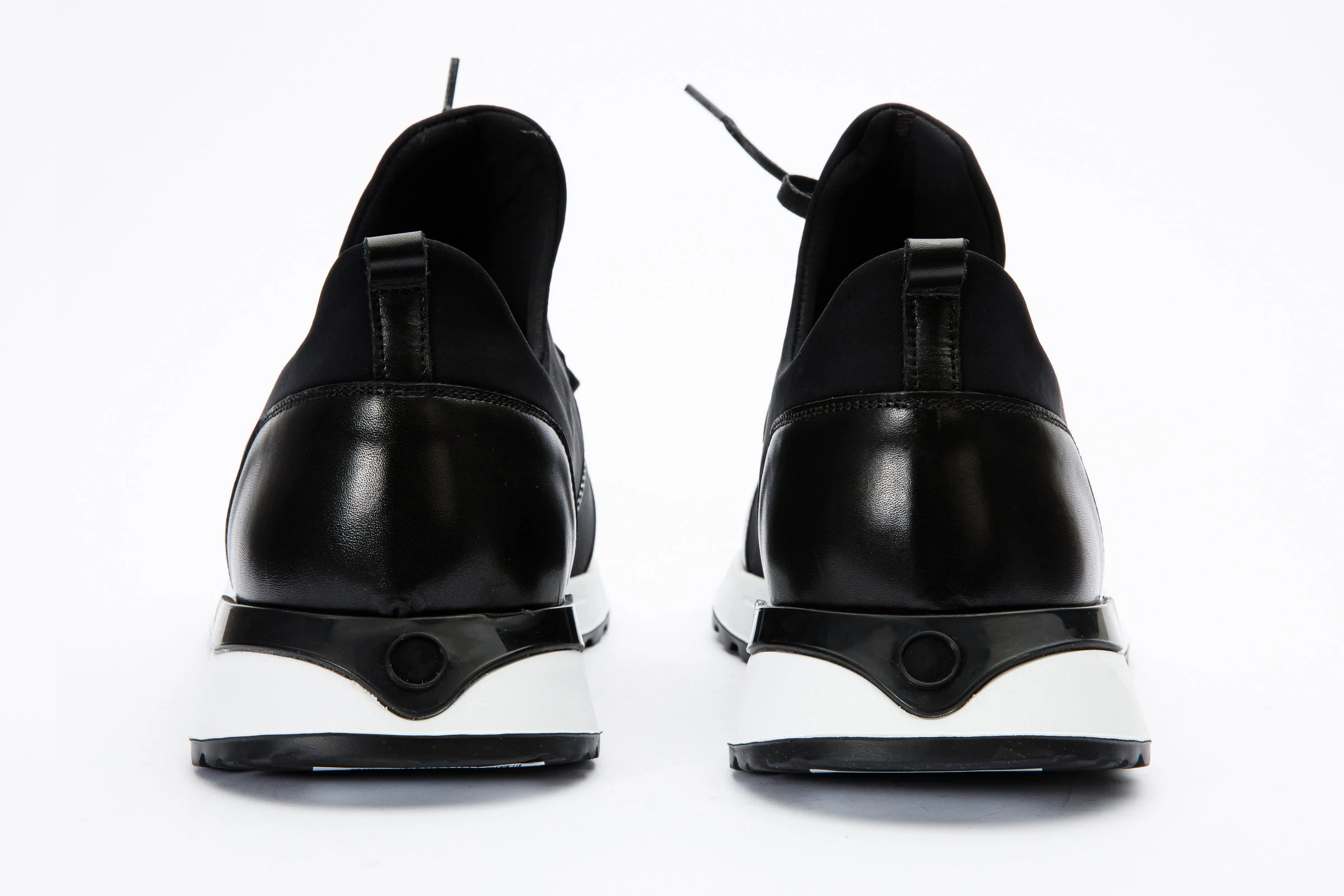 The Nebreska Black Leather Men Sneaker Final Sale! - Image 3