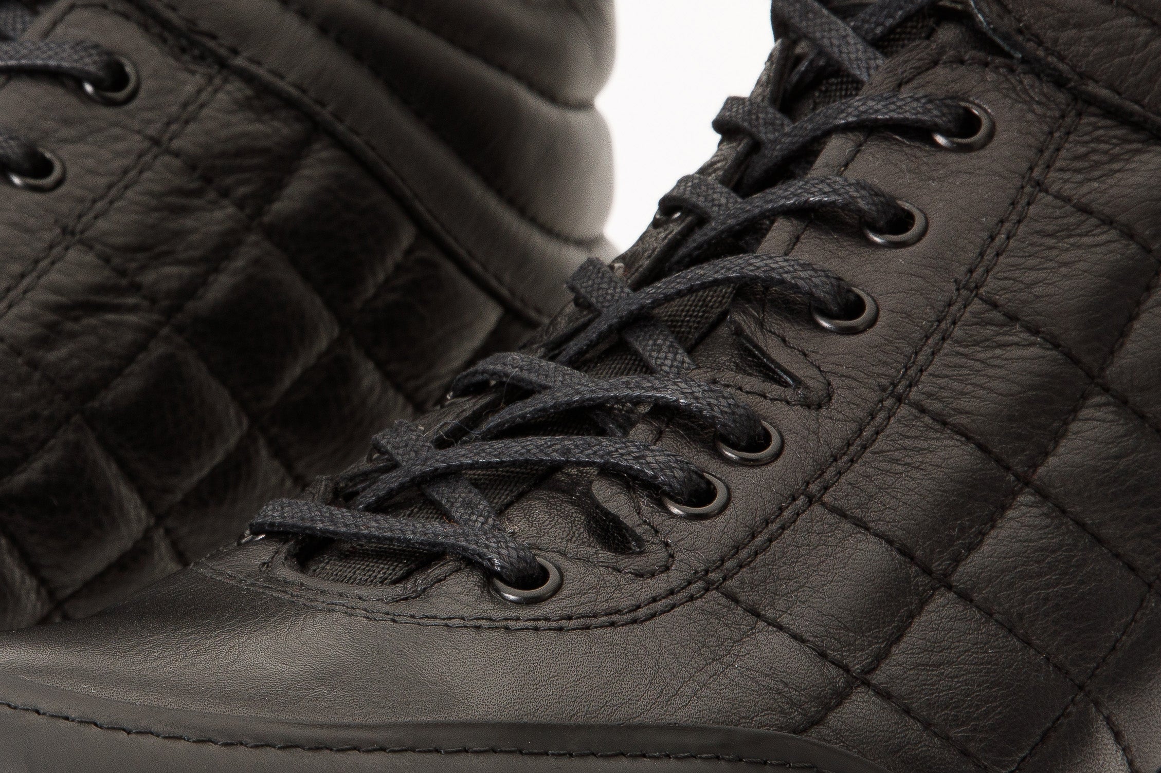 The Riga Black Leather Casual Lace-Up Men  Boots Final Sale! - Image 3