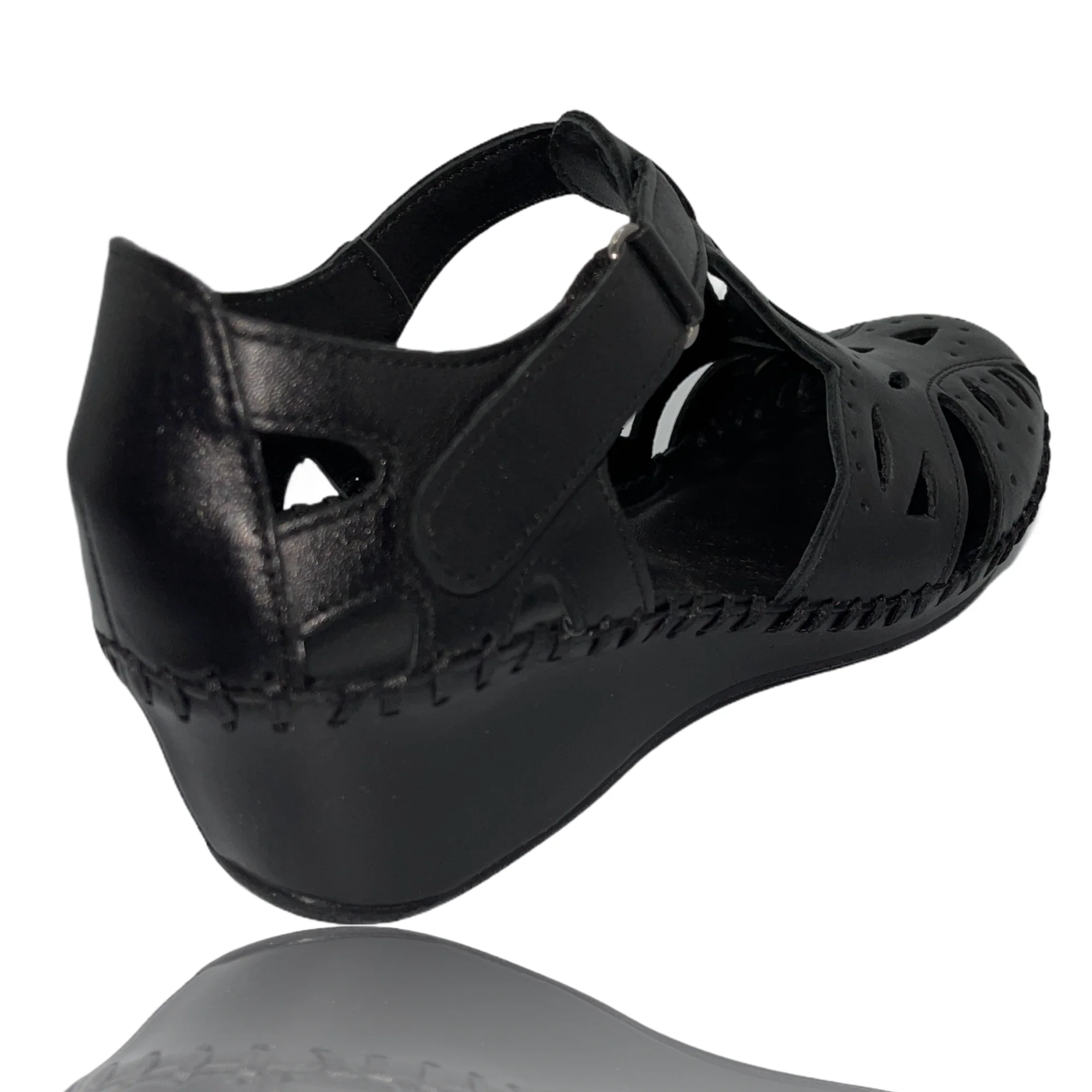 The Tonmawr Black Leather Sandal Final Sale! - Image 3
