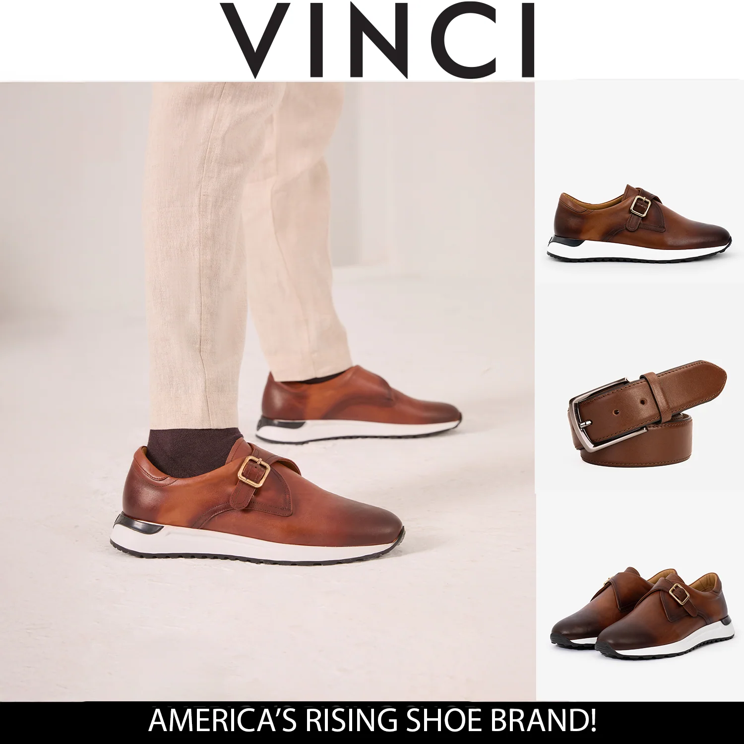 The Torino Tan Leather Men Sneaker - Image 17