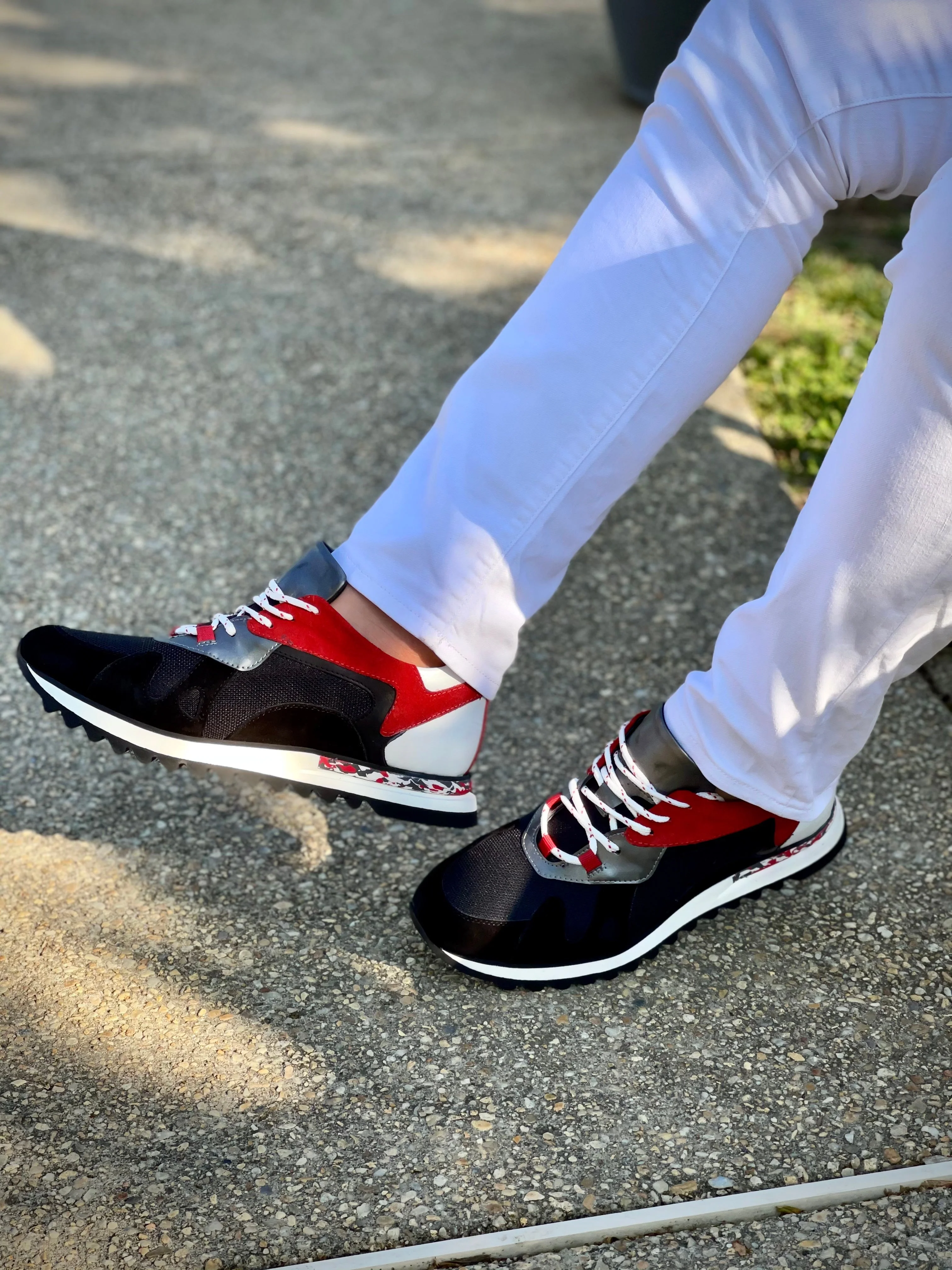 The Tyler Black Leather Men Sneaker Final Sale! - Image 7
