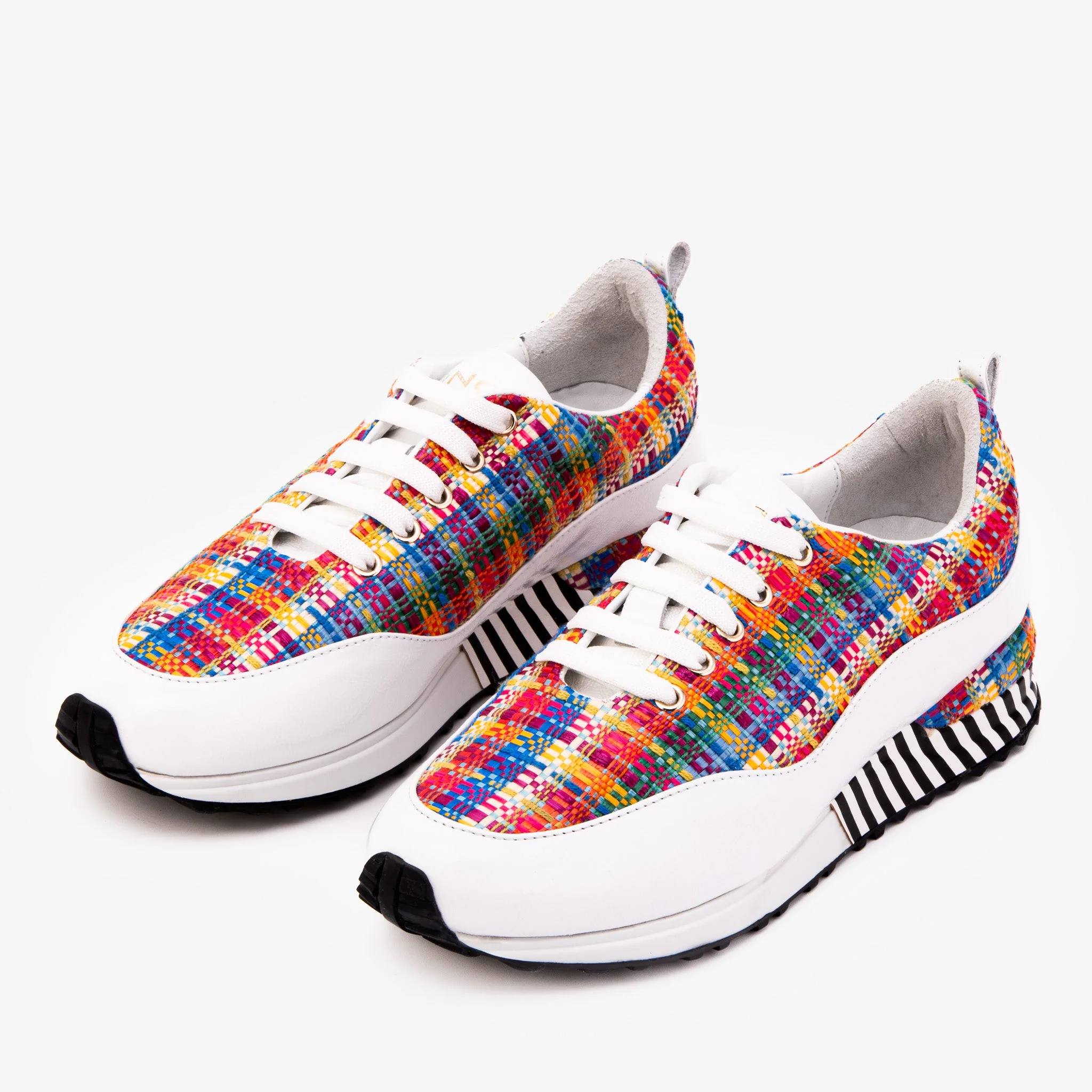 The Valencia White Leather Women Sneaker - Image 4