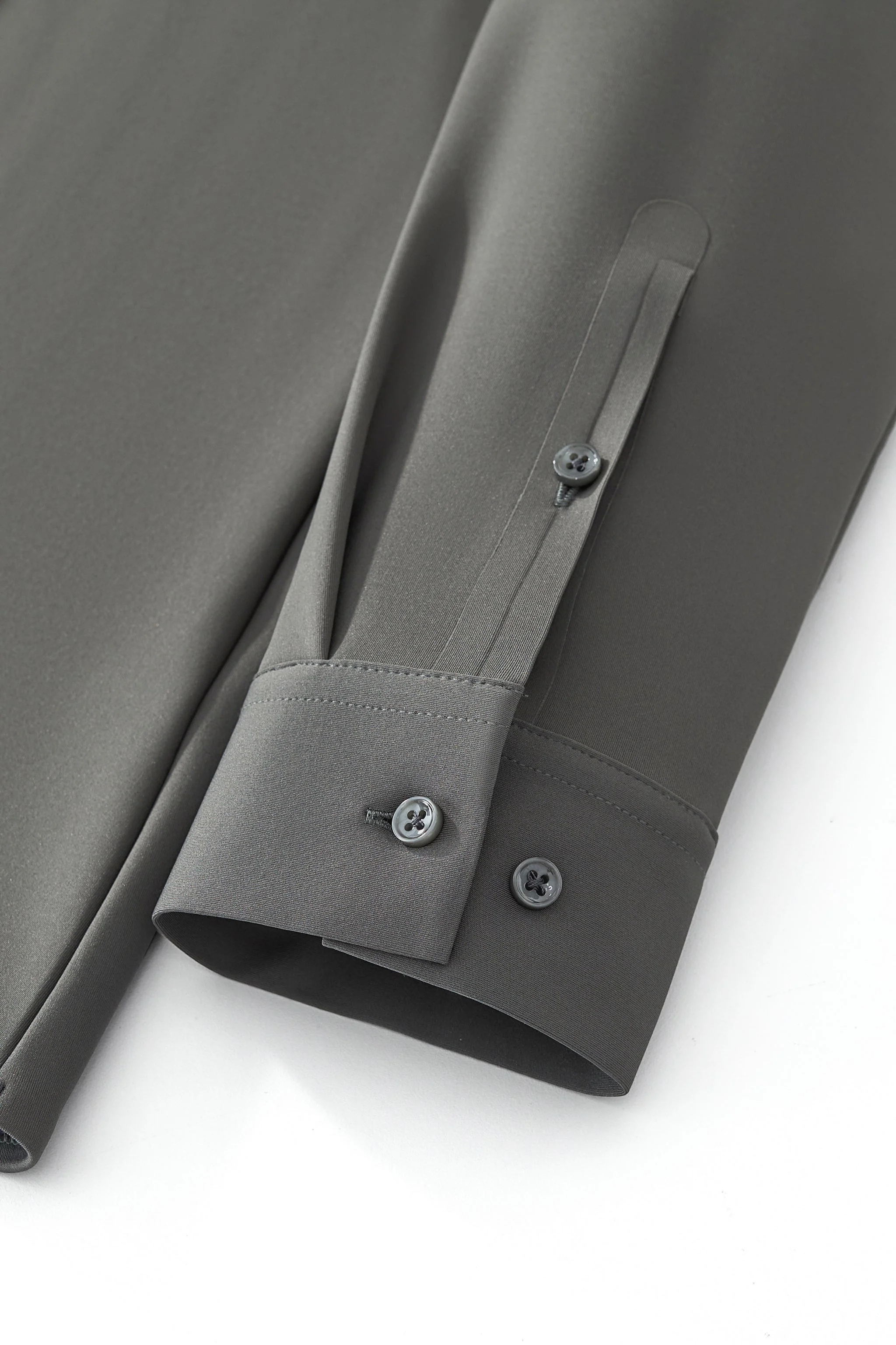 Velvet Core LS button up Shirt ARMY - Image 6
