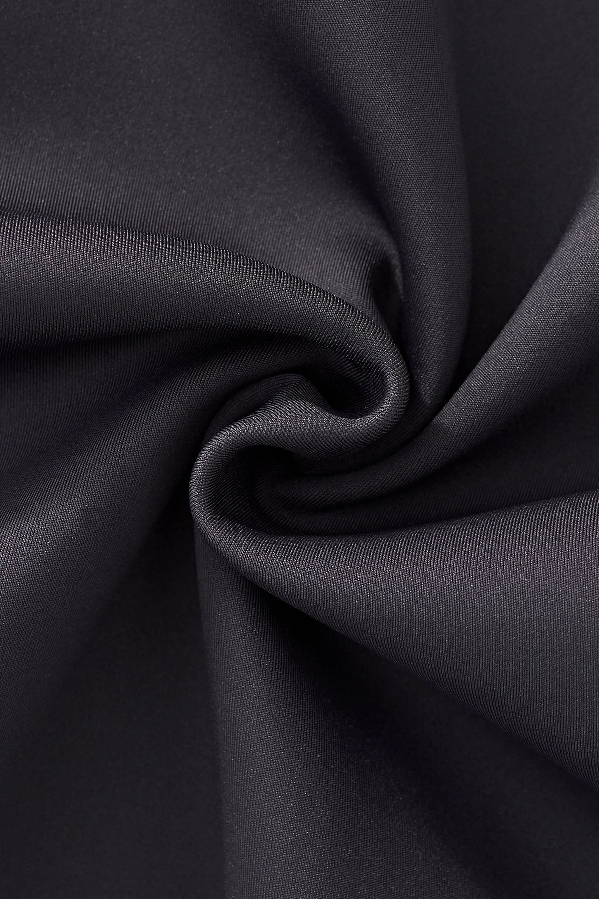 Velvet Core LS button up Shirt DARK GREY - Image 8