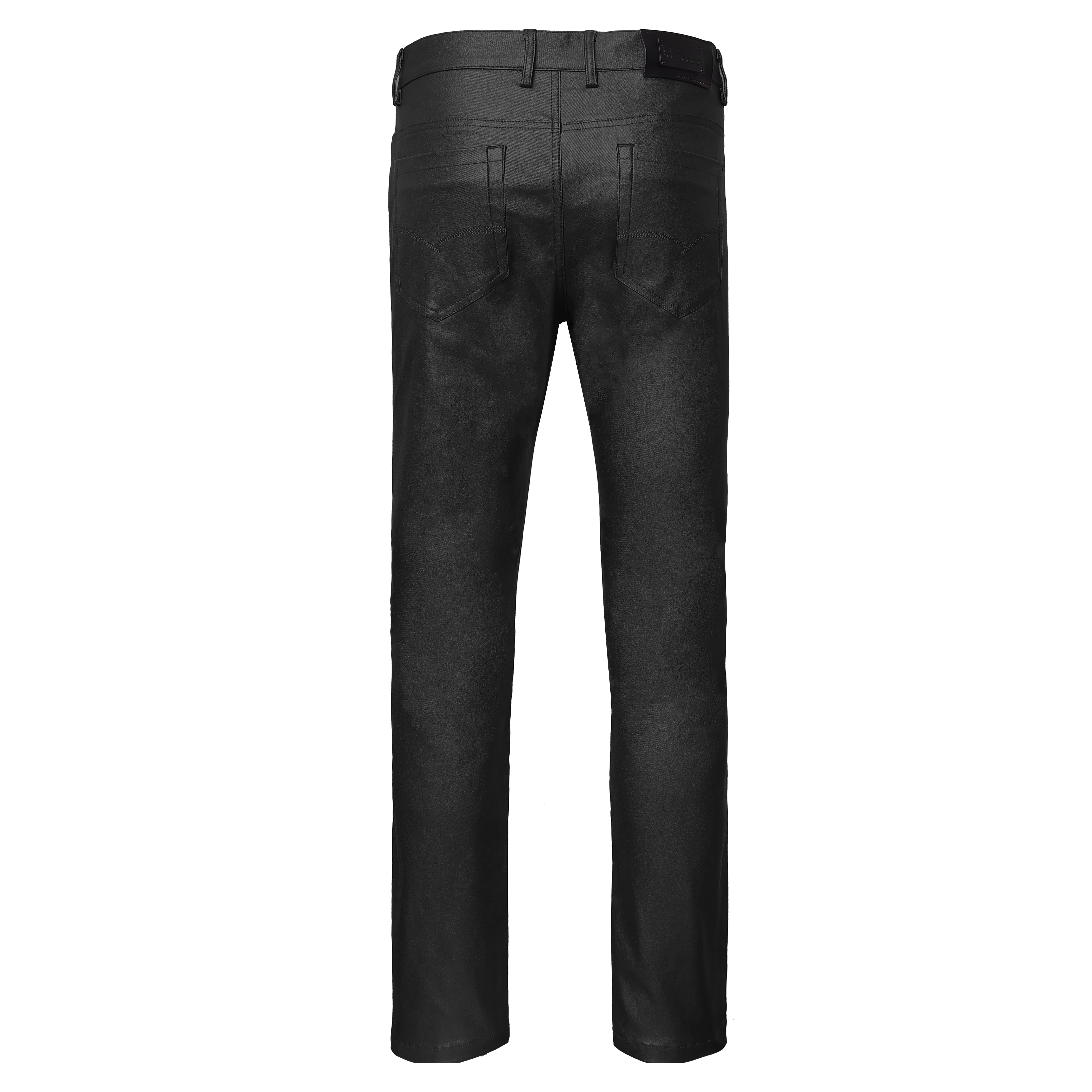 Versatile Vogue Metallic Jeans BLACK - Image 3