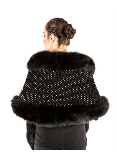 Volare Fox cape with Crystals - Image 3