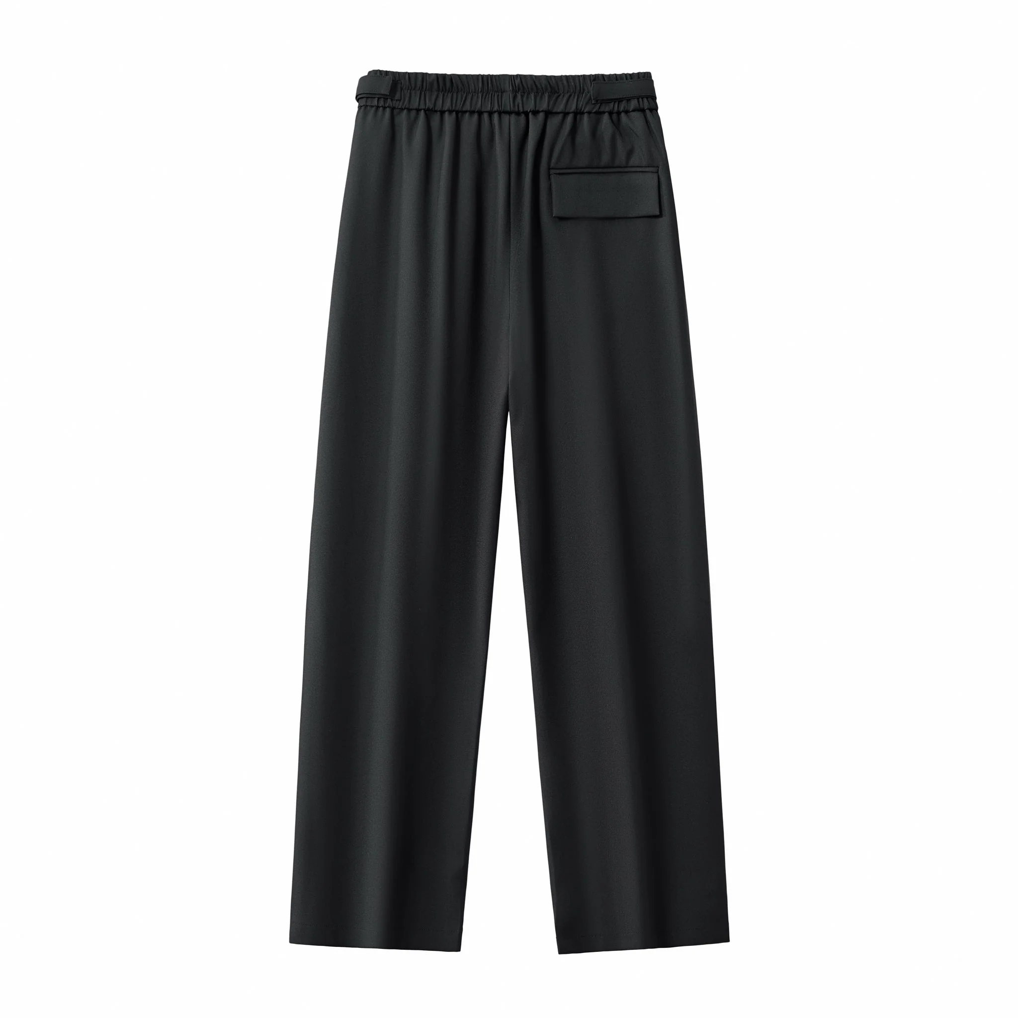 Wellington Side-Tab Trousers BLACK - Image 3